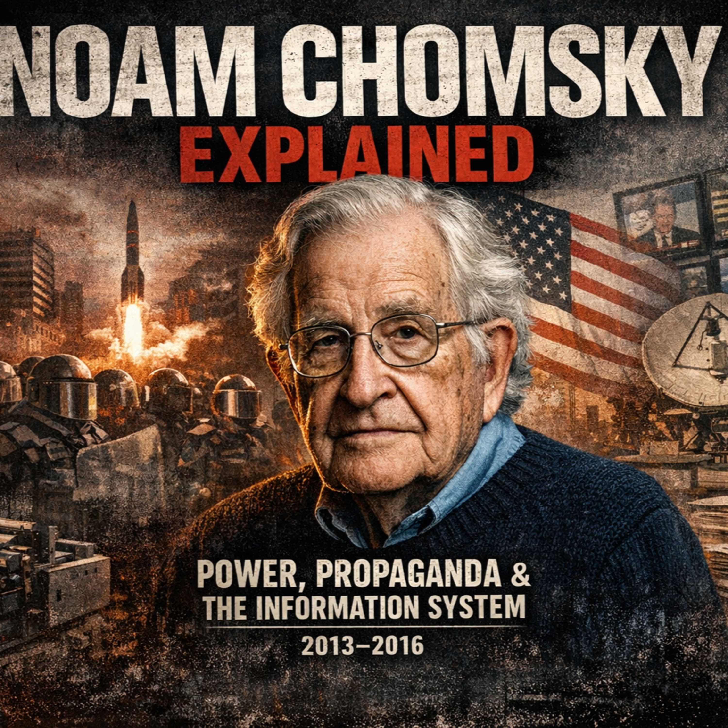 Noam Chomsky and the Power System: Propaganda, Institutions, and Crisis Incentives (Deep Press Analysis) episode artwork