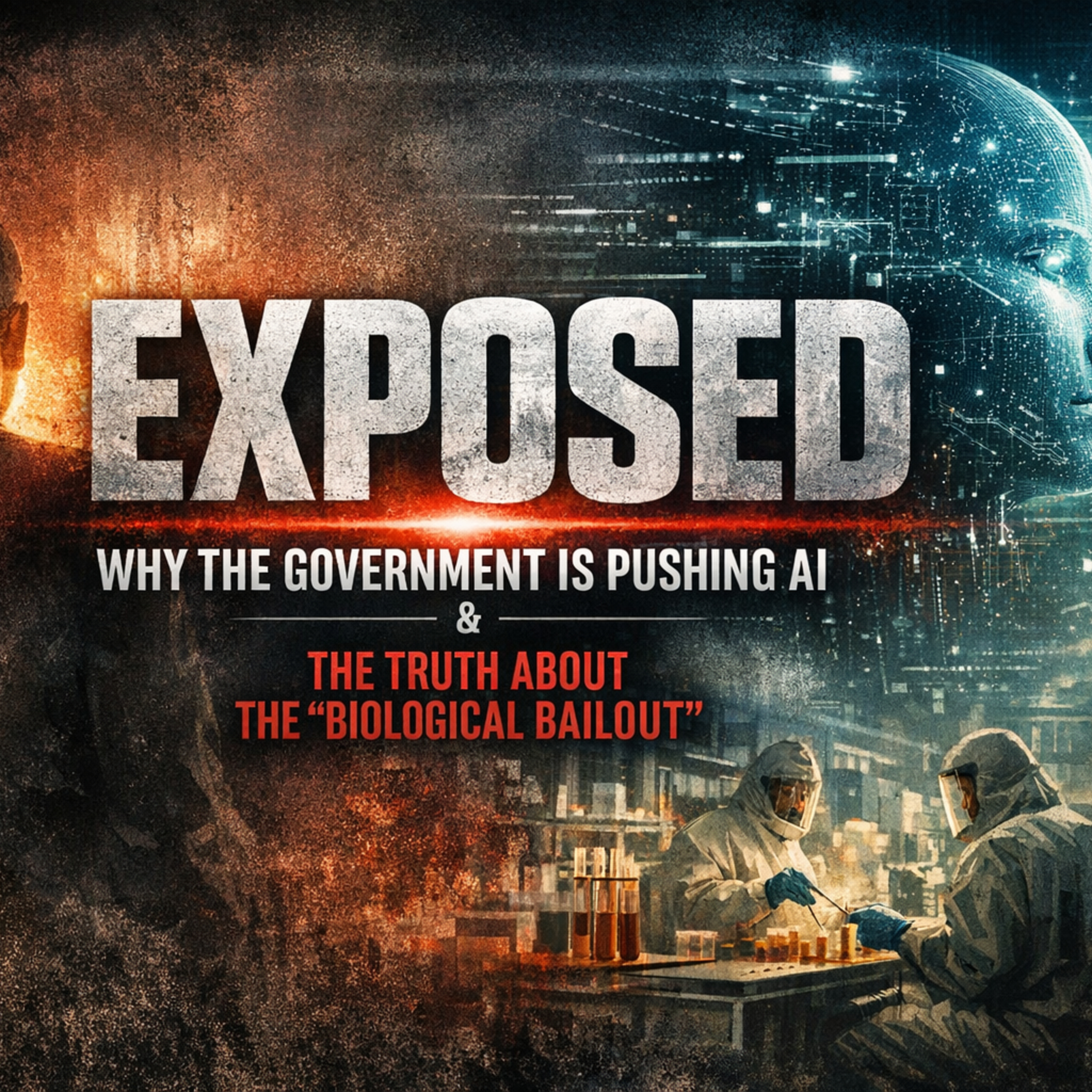 EXPOSED: Why the Government is Pushing AI & The Truth About the "Biological Bailout" episode artwork