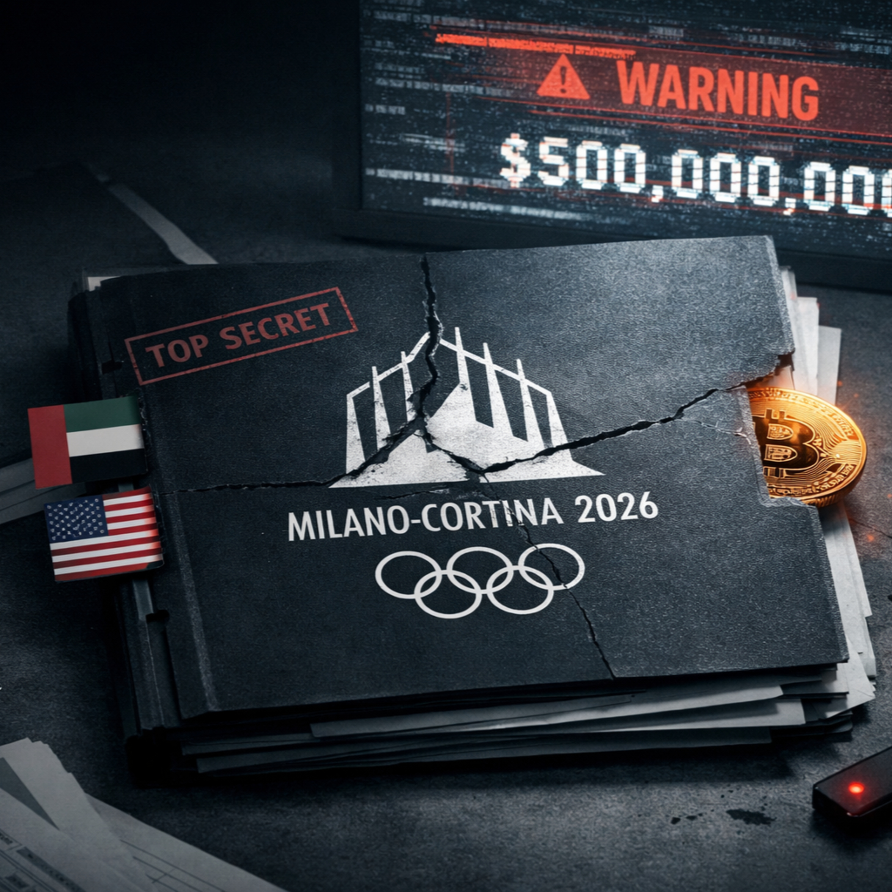 The Real Scandal Behind the Milan Olympics: Trump, UAE & The $500M Crypto Deal episode artwork
