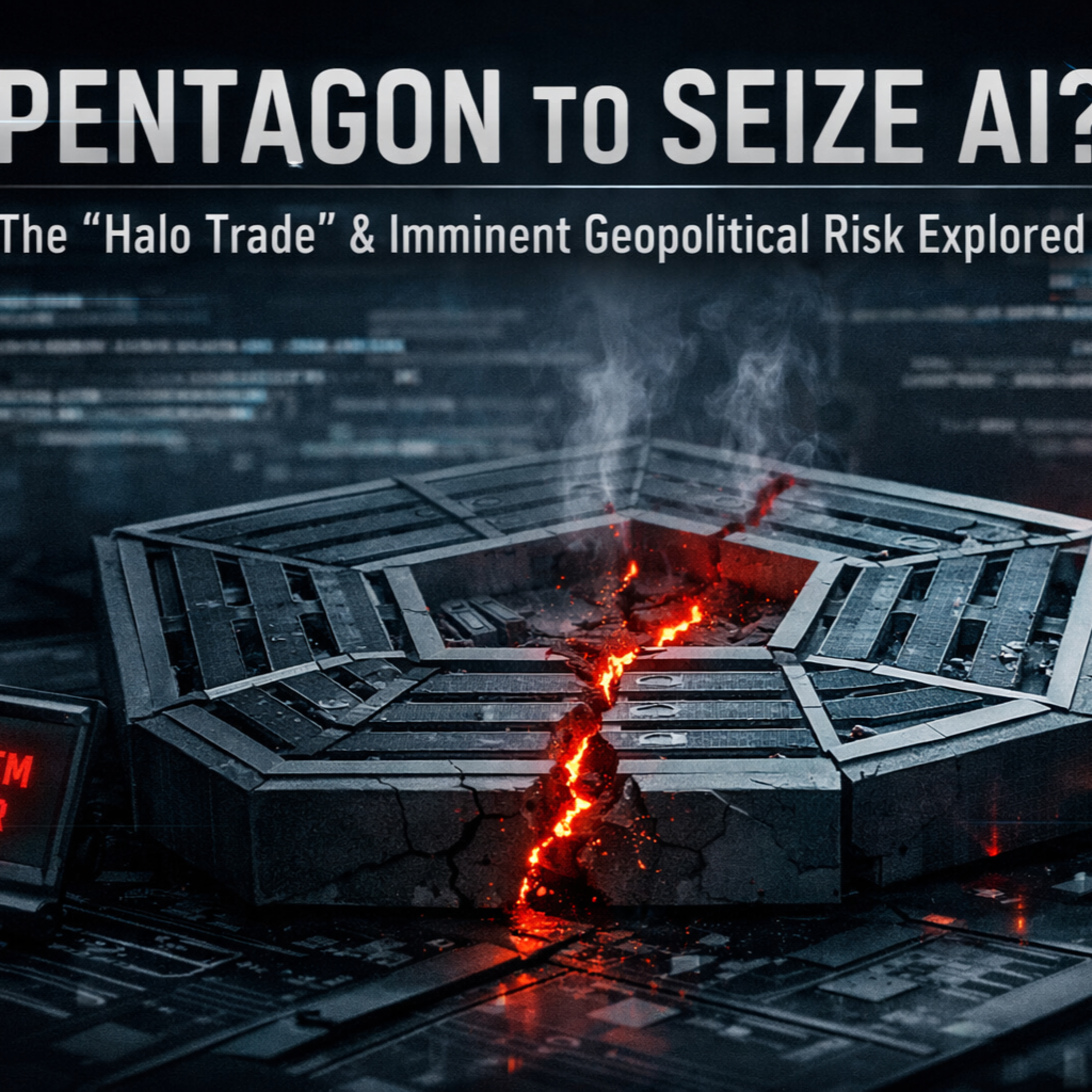 Pentagon AI Seizure, The "Halo Trade" Shift, & Imminent Geopolitical Risks episode artwork