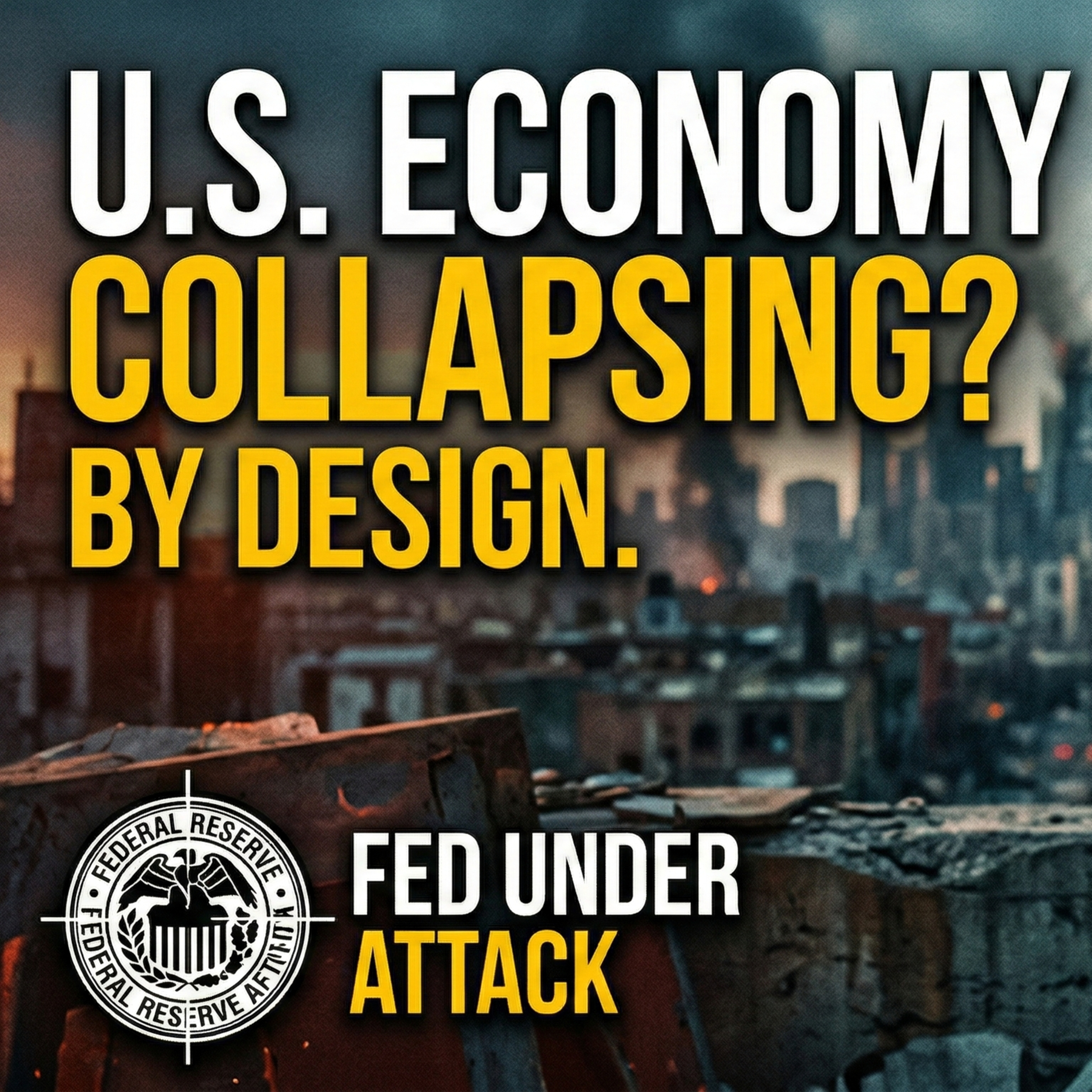 The U.S. Economy Is Collapsing By Design: $4.7T Deficit, Fed Under Attack & The Tether Timebomb episode artwork