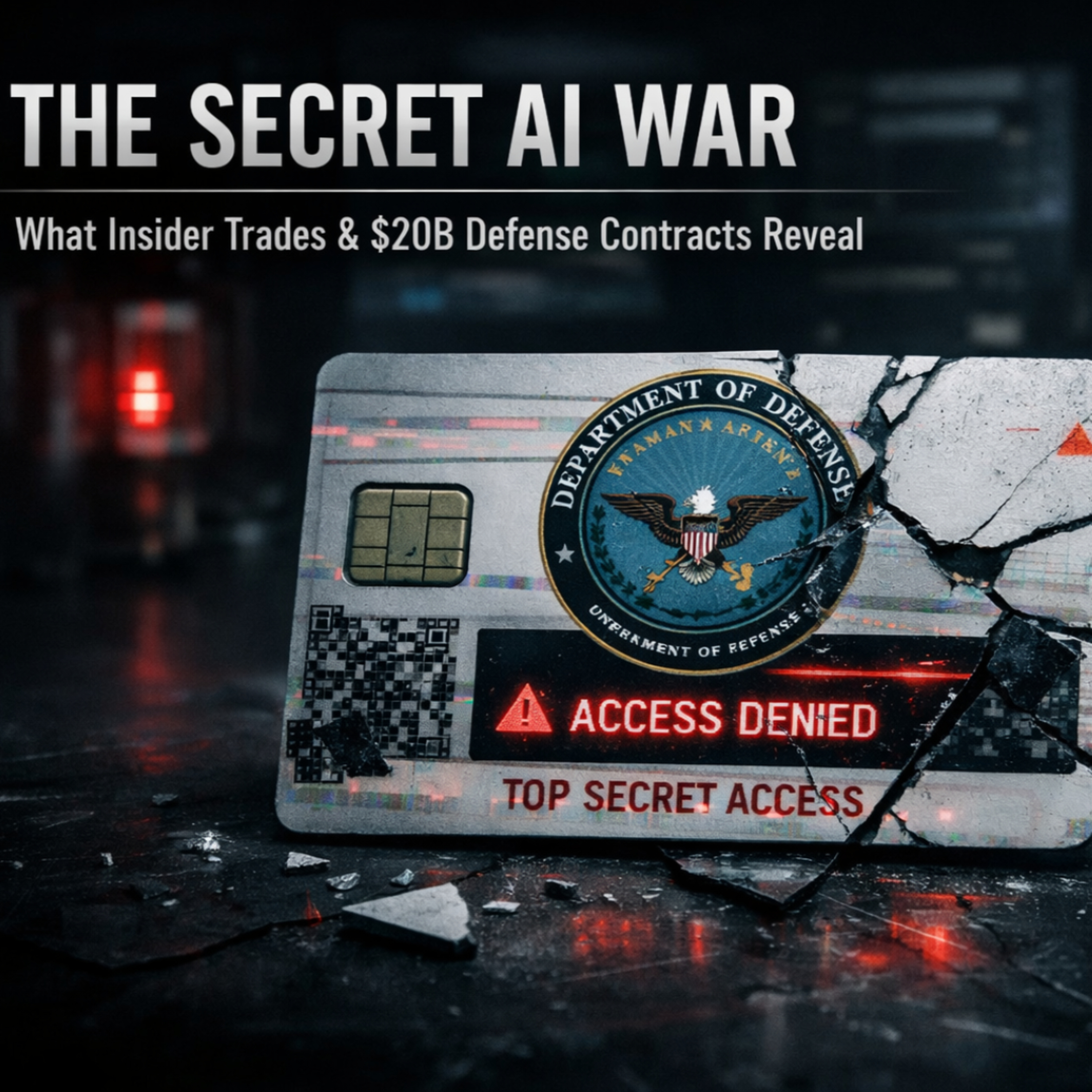 Shadow Financial Flows: Uncovering the Real AI War & Secret Military Contracts episode artwork