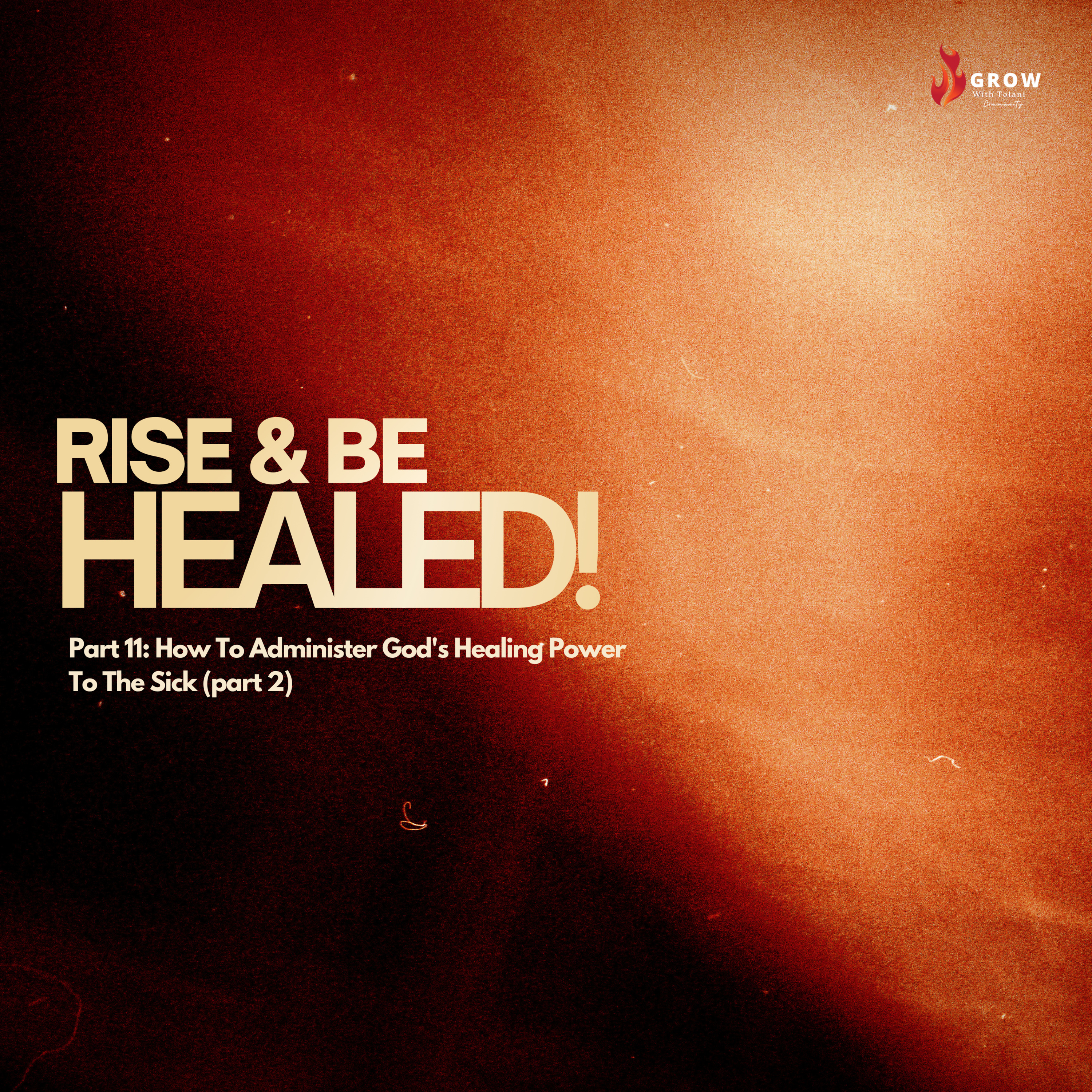 PART 11: How to Administer God’s Healing Power to the Sick (part 2) episode artwork