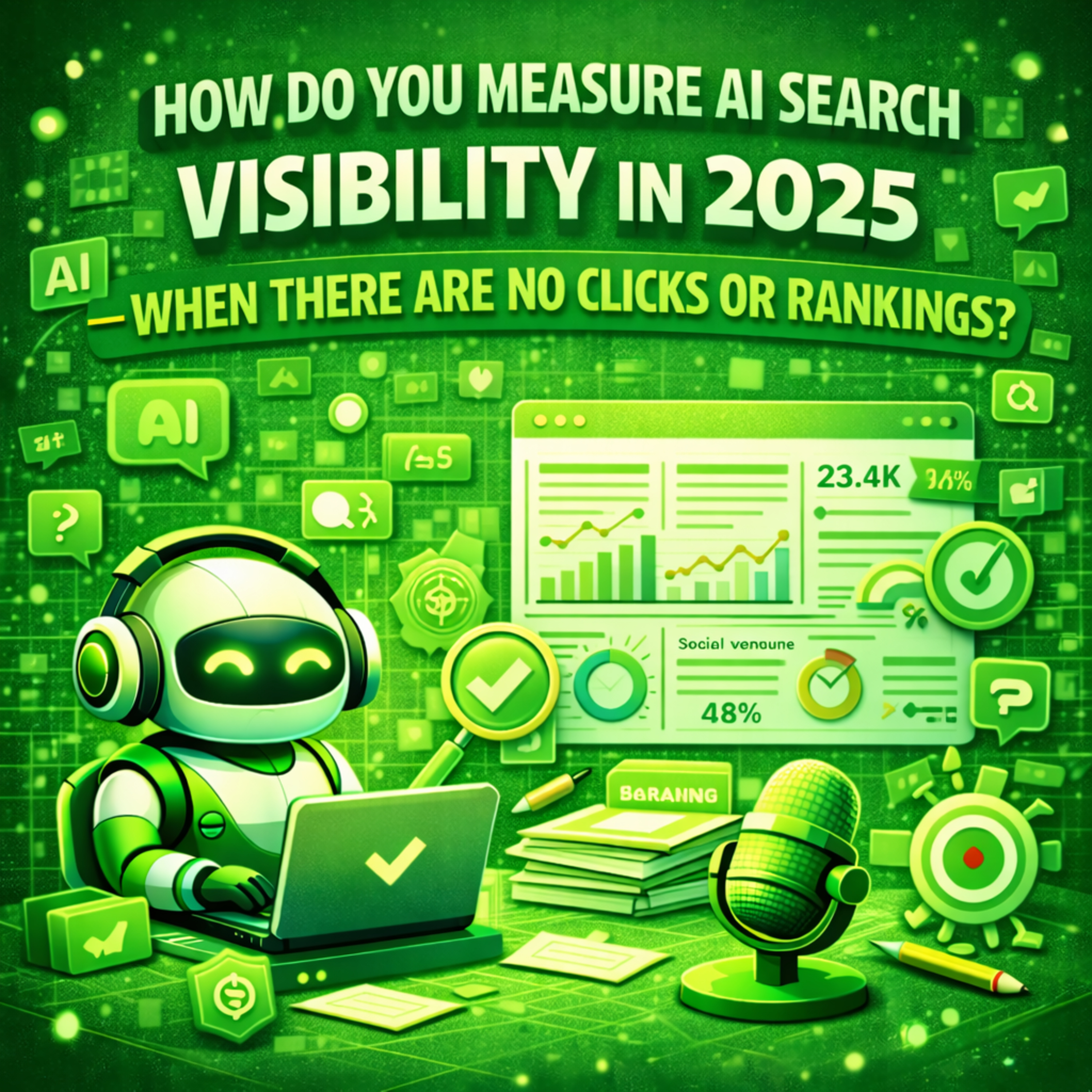 How Do You Measure AI Search Visibility in 2025 When There Are No Clicks or Rankings?
