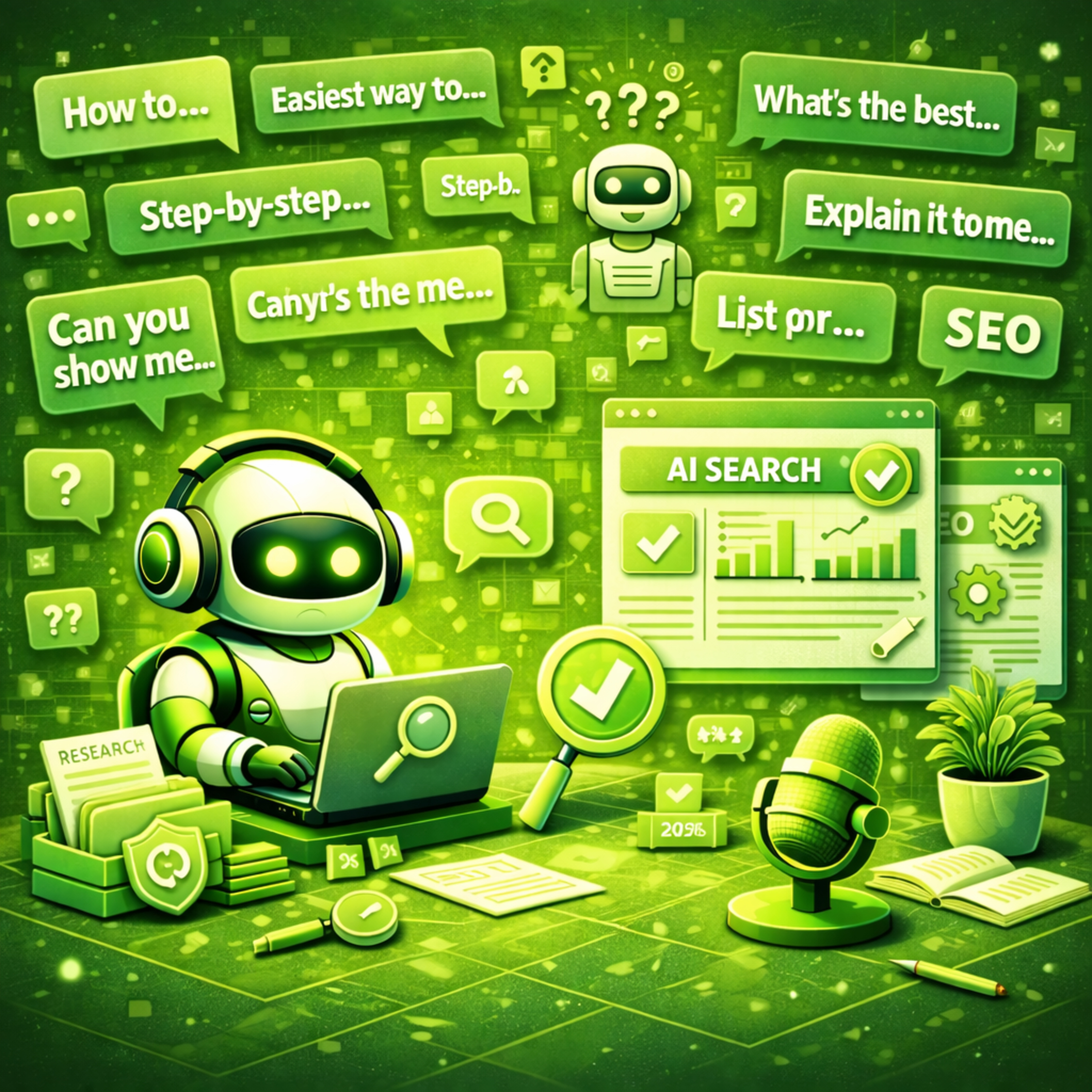 How the Way Users Phrase Questions Trains AI Search — And What That Means for SEO in 2025