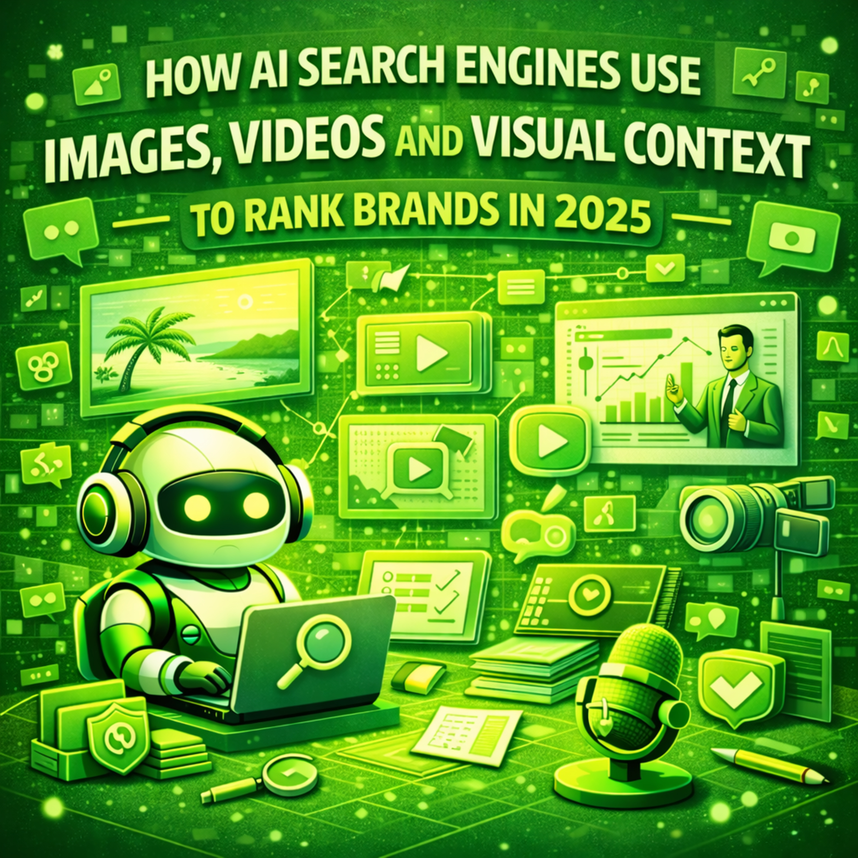 How AI Search Engines Use Images, Videos, and Visual Context to Rank Brands in 2025