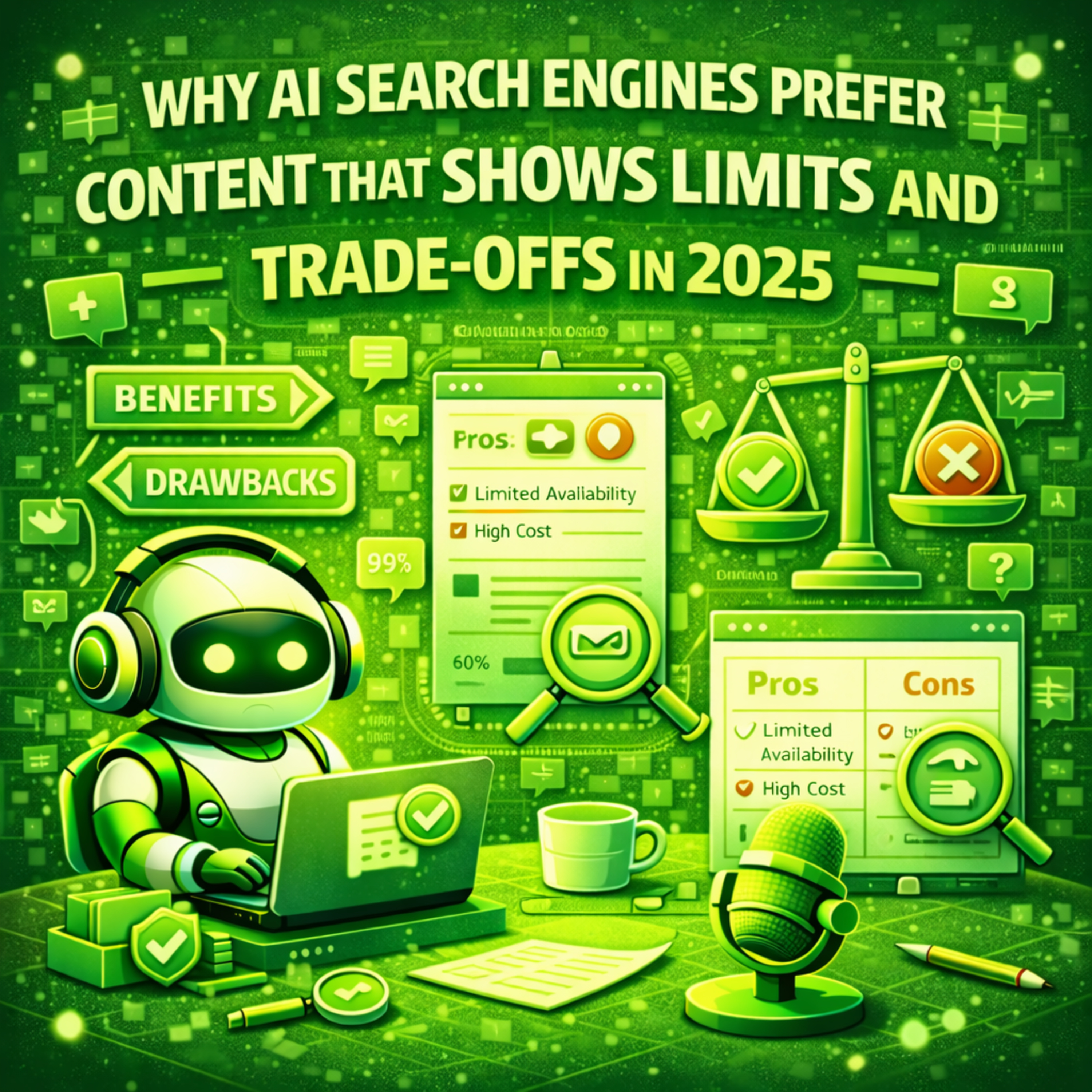 Why AI Search Engines Prefer Content That Shows Limits and Trade-Offs in 2025