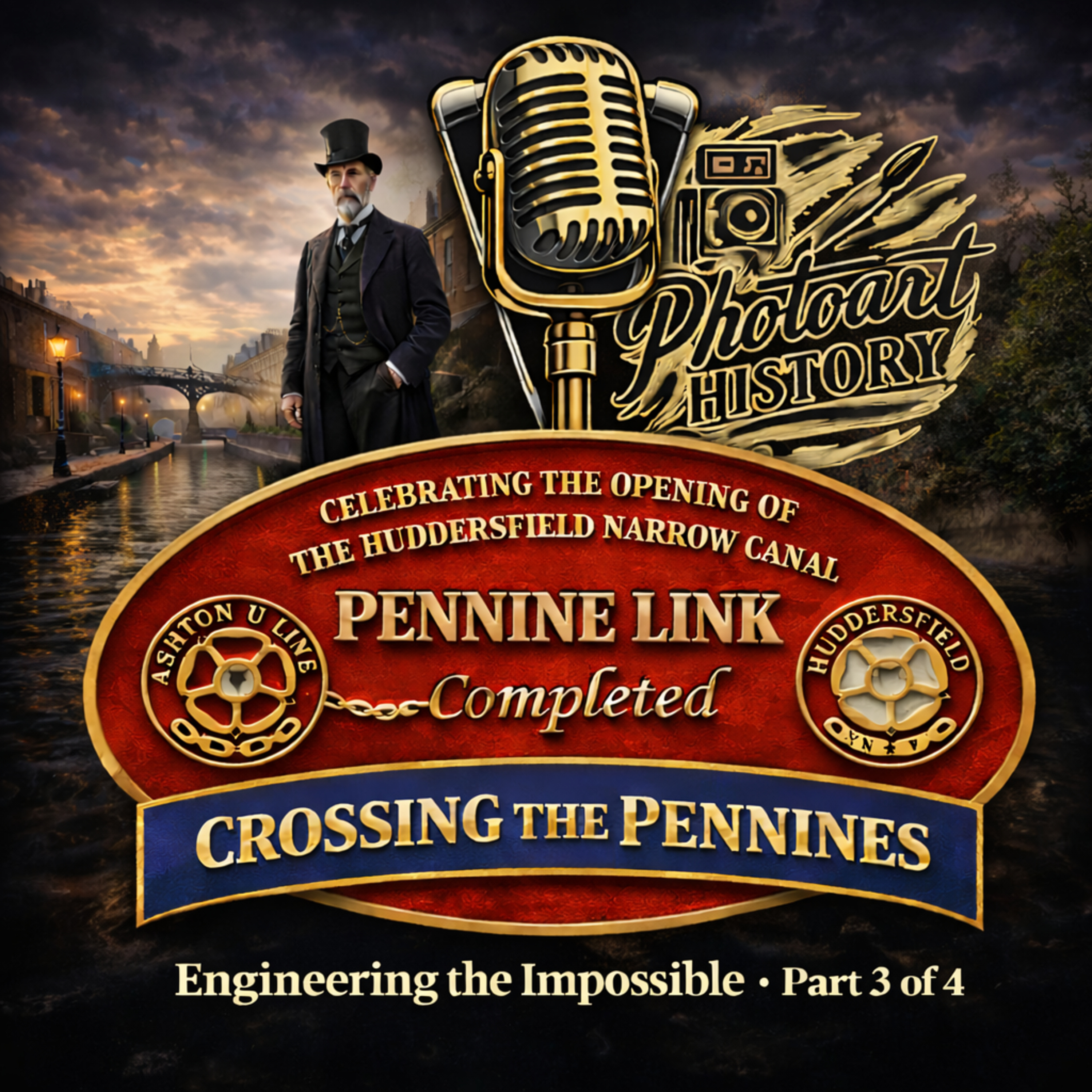 Crossing the Pennines - System - Part Three of Crossing the Pennines asks a different question. The mountain has been pierced. The summit crossed. The water flows from basin to basin.  episode artwork