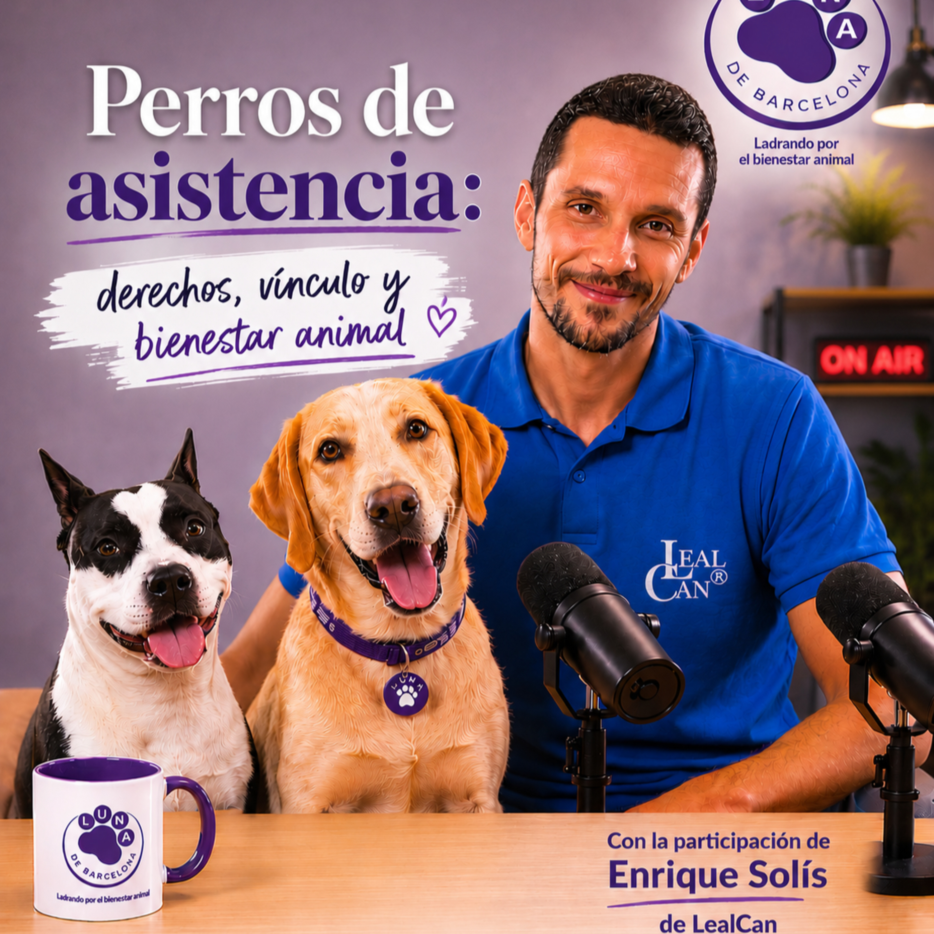 Perros de asistencia: derechos, vínculos y bienestar animal episode artwork