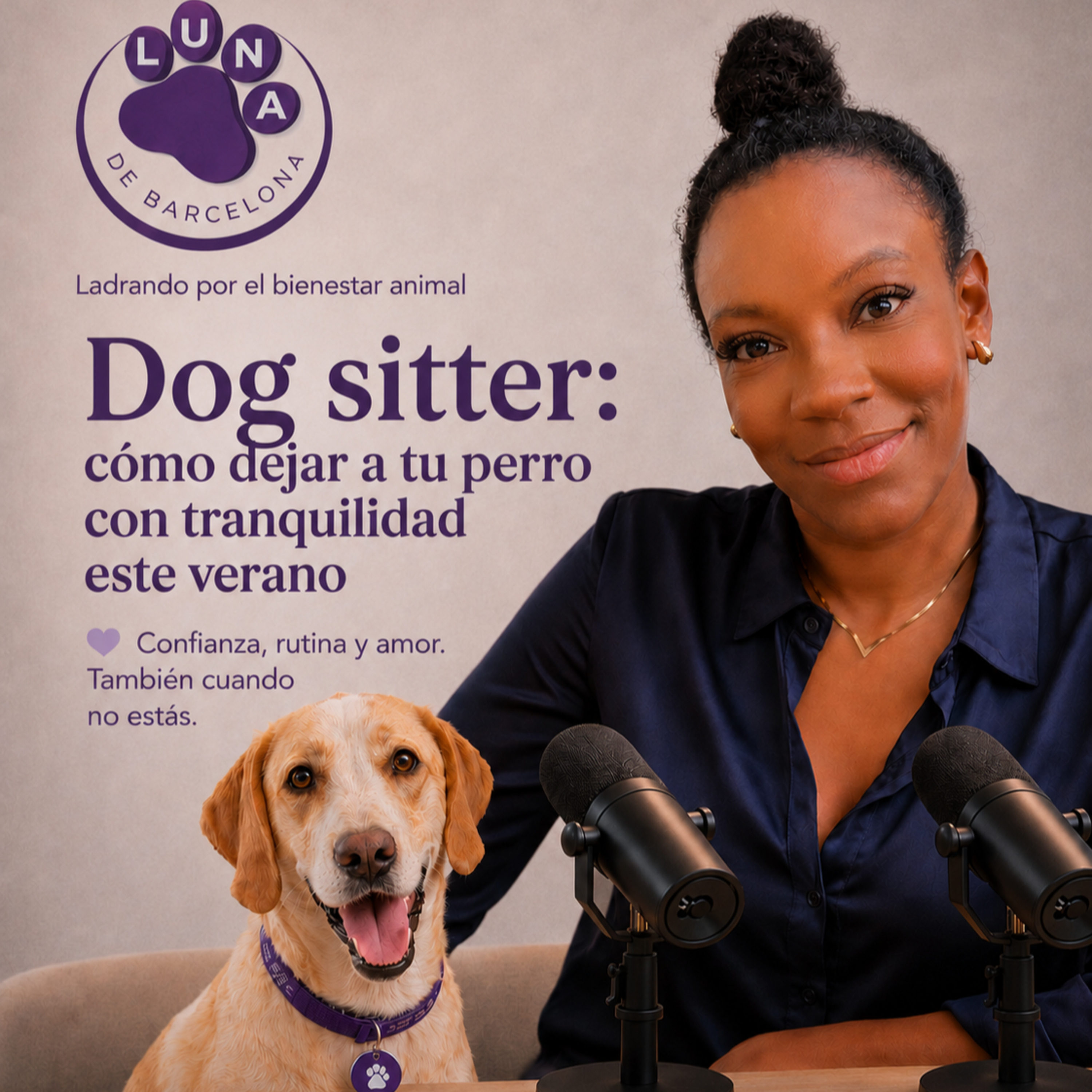 🎙️ Dog sitter: cómo dejar a tu perro con tranquilidad este verano 🐾 episode artwork