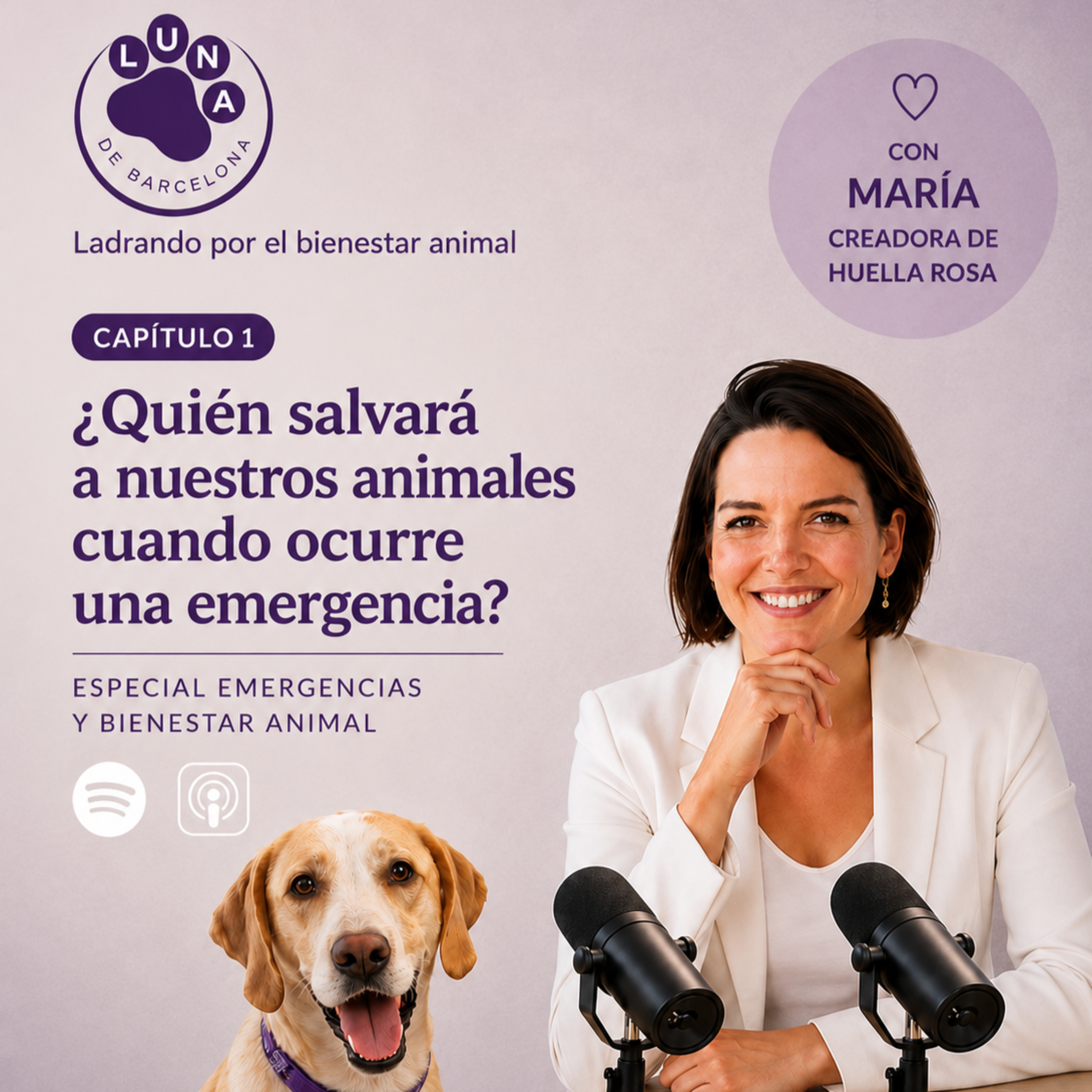 🎙️ ¿Quién salvará a nuestros animales cuando ocurre una emergencia?Especial Emergencias y Bienestar Animal · Capítulo 1 episode artwork