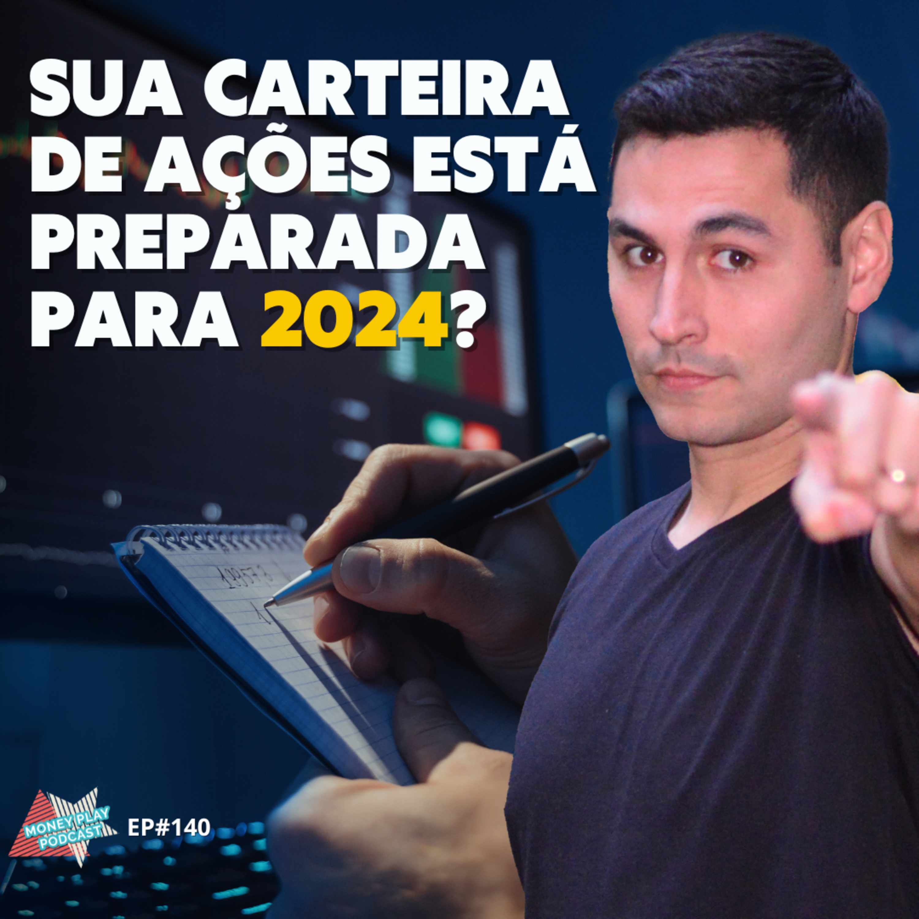 IBOVESPA NAS MÁXIMAS | 2024 SERÁ BOM PARA BOLSA? ONDE INVESTIR AGORA? episode artwork