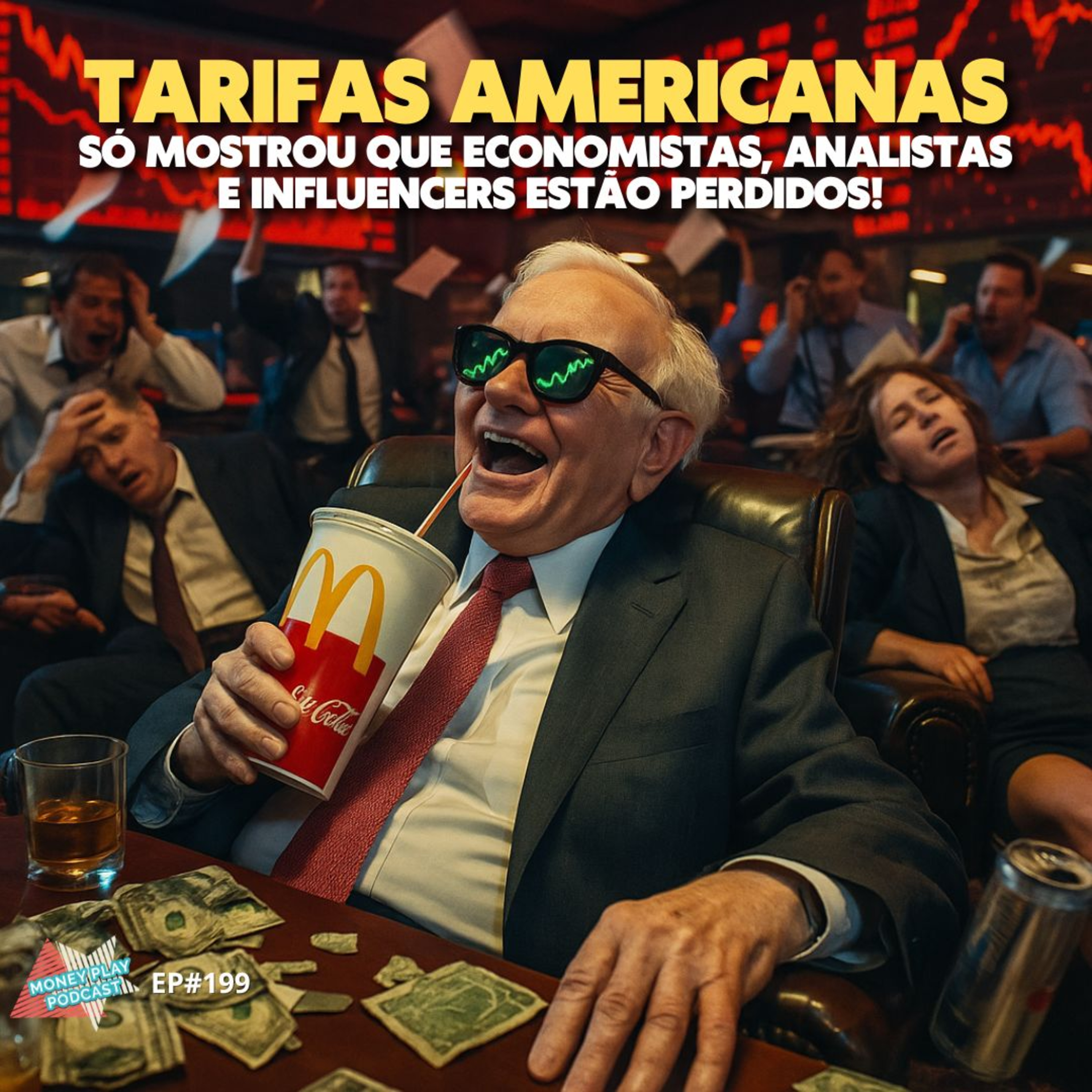 Ibovespa Ignora Tarifaço de Trump: Pânico dos Influenciadores, Lucro dos Pacientes episode artwork