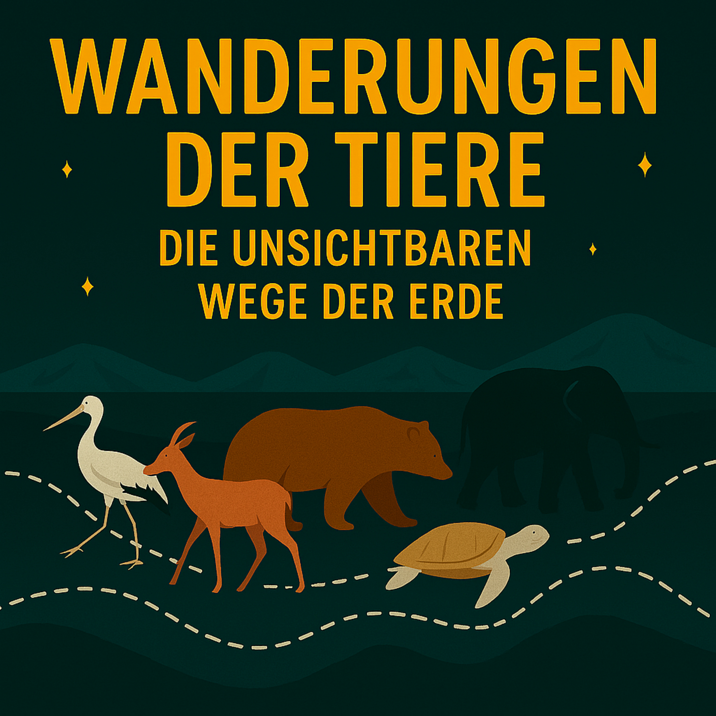 Schlafreise zur Wanderungen der Tiere – Die unsichtbaren Wege der Erde Schlafreise zur Wanderungen der Tiere – Die unsichtbaren Wege der Erde