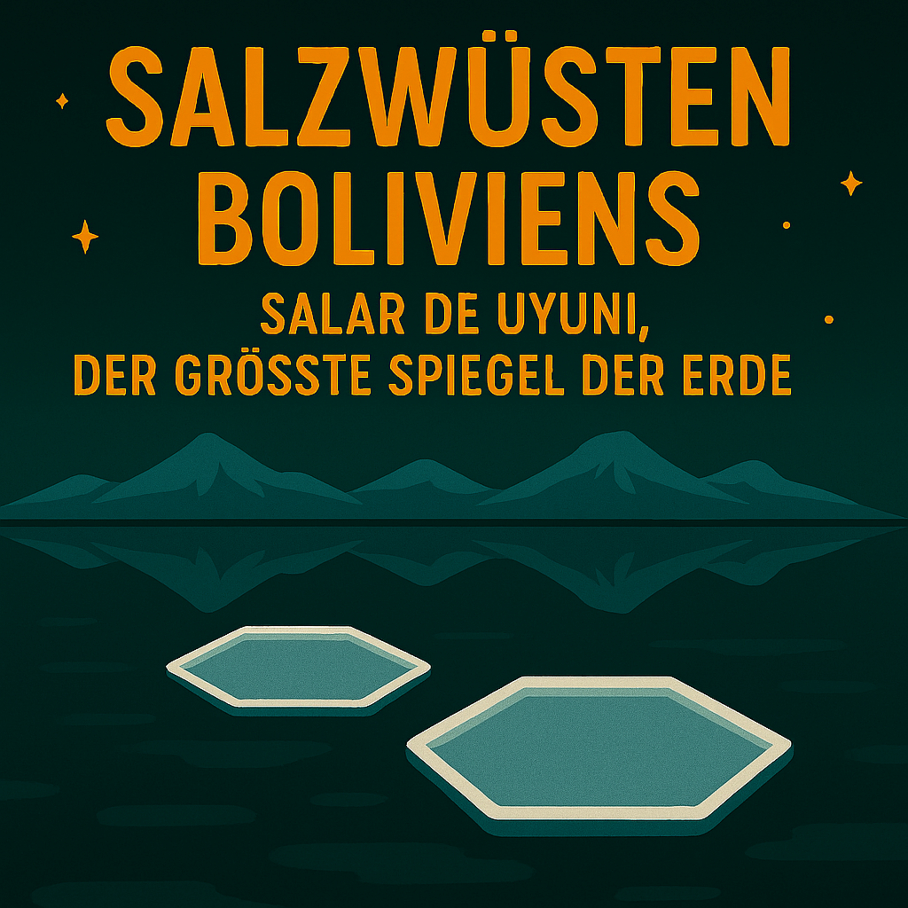 Salzwüste Salar de Uyuni - Der größte Spiegel der Erde Salzwüste Salar de Uyuni - Der größte Spiegel der Erde