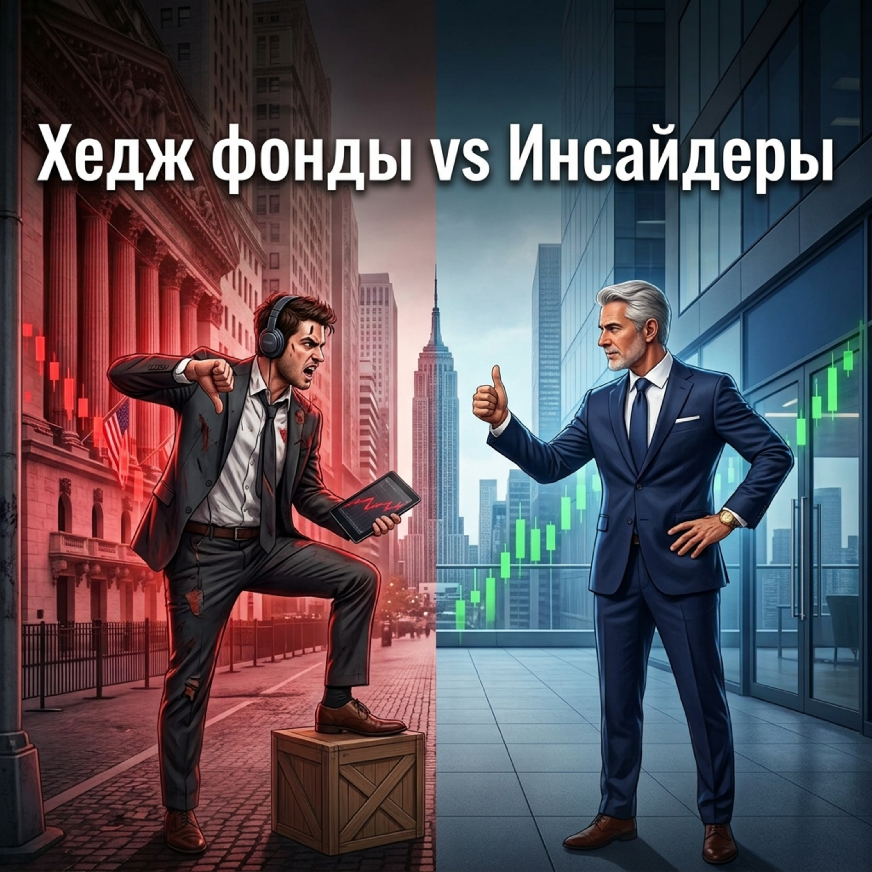 Хедж фонды vs Инсайдеры: Кто окажется прав? episode artwork