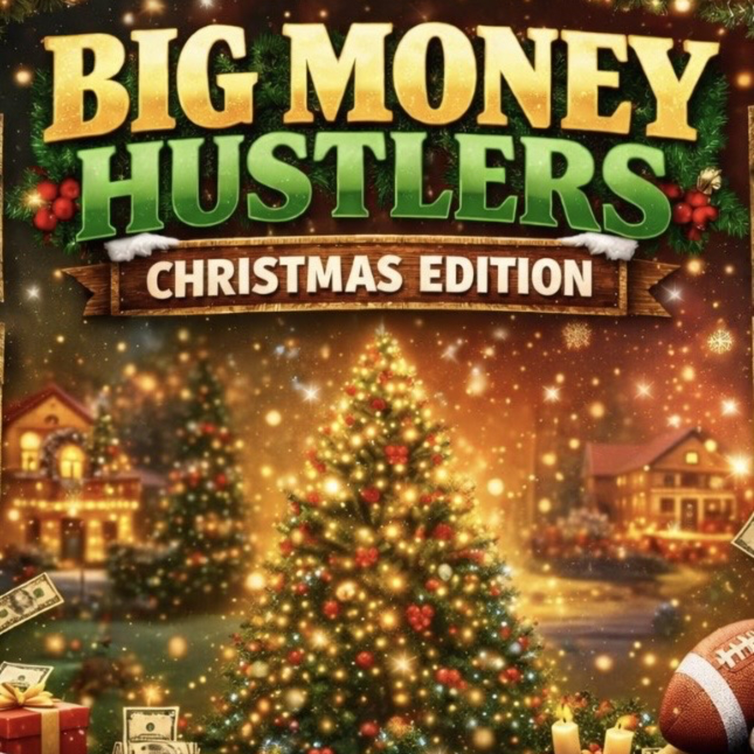 Holiday side hustles, stock market vibes, and Christmas-week sports action episode artwork
