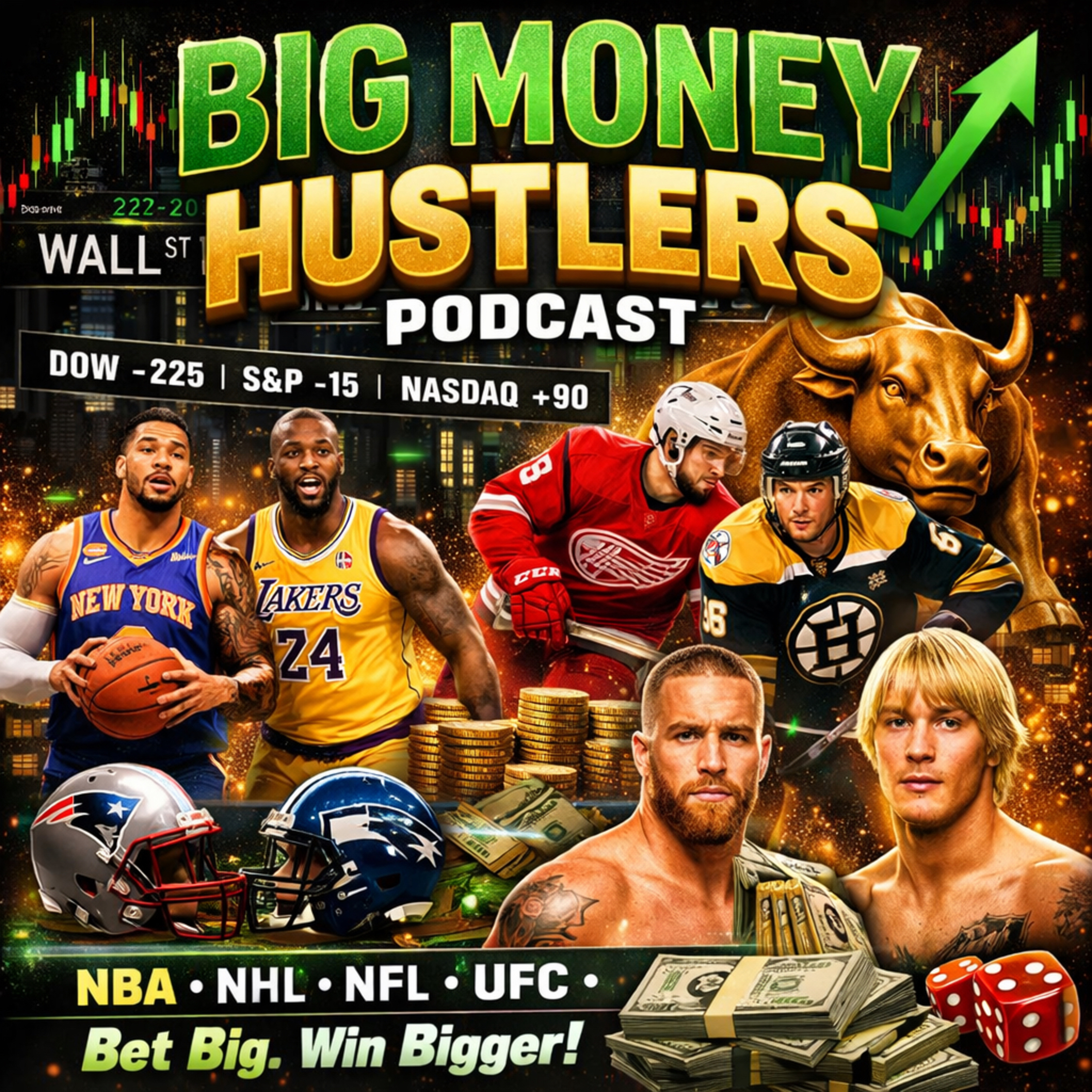 S2-E15 Saturday market, court thunder, ice and cage wars. Along with our signature hustle mentality episode artwork