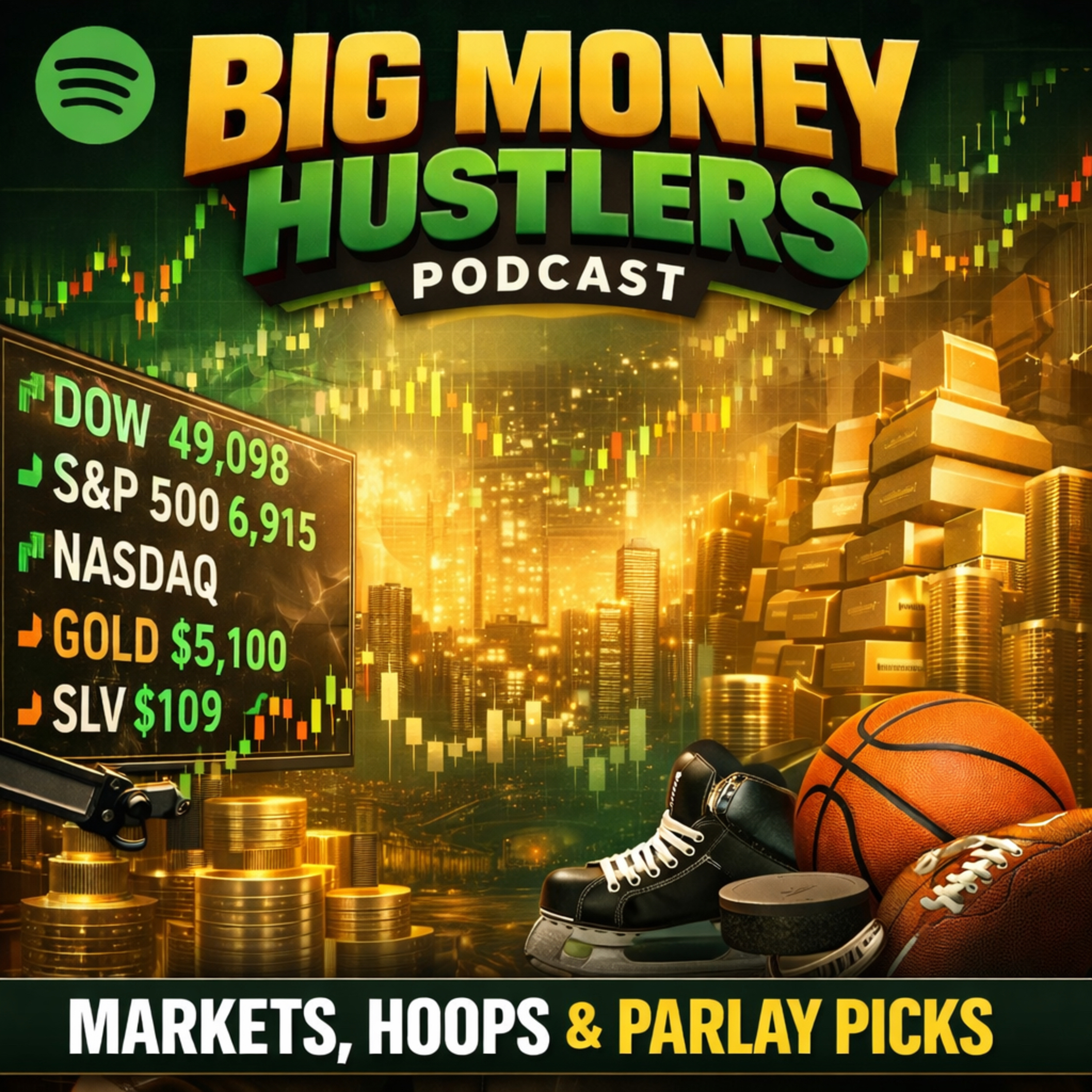 Strap in — we’re kicking today’s episode off with markets, madness, and money moves  episode artwork