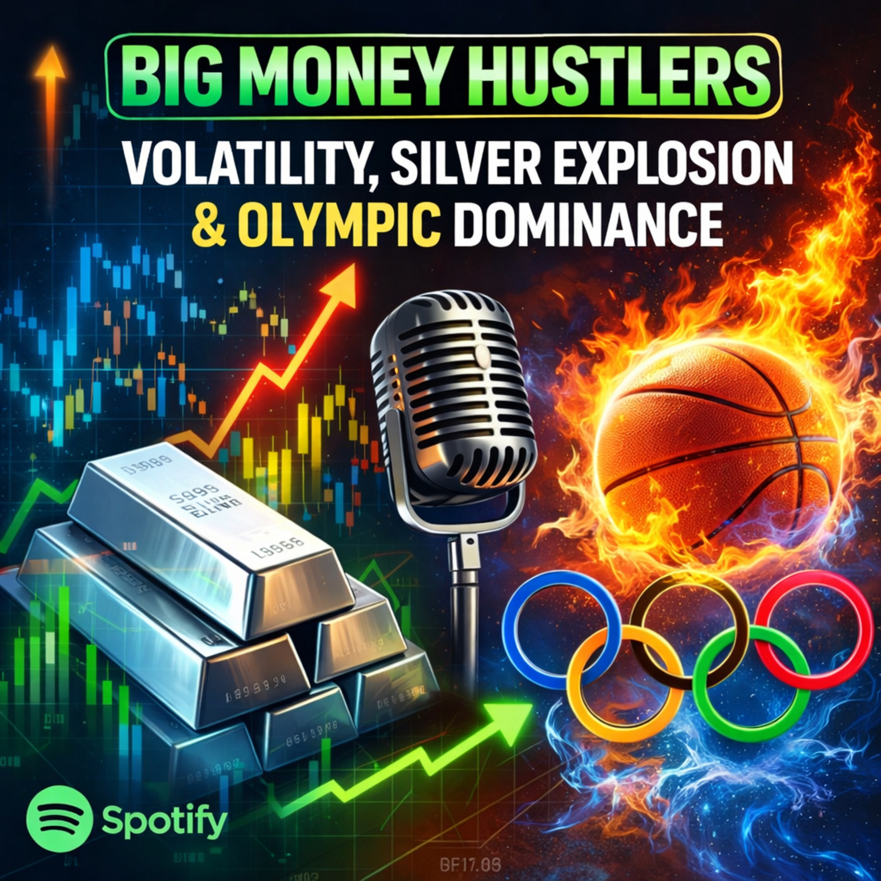 S2 E27 Big Money Hustlers – Volatility, Silver Explosion & Olympic Dominance episode artwork