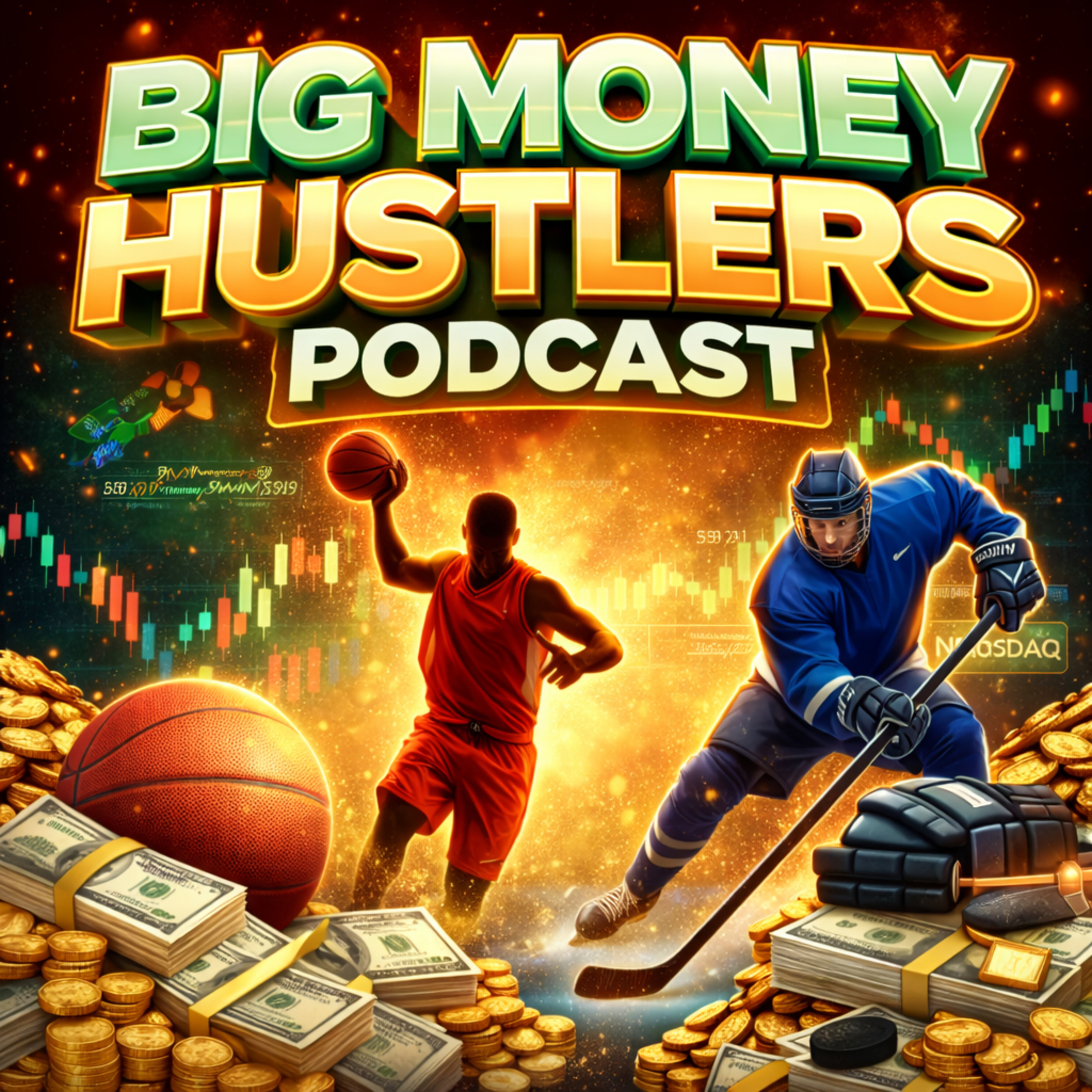 S2-E29 Market Volatility, Roth Rebalancing & Sports Betting Angles | Big Money Hustlers Podcast episode artwork