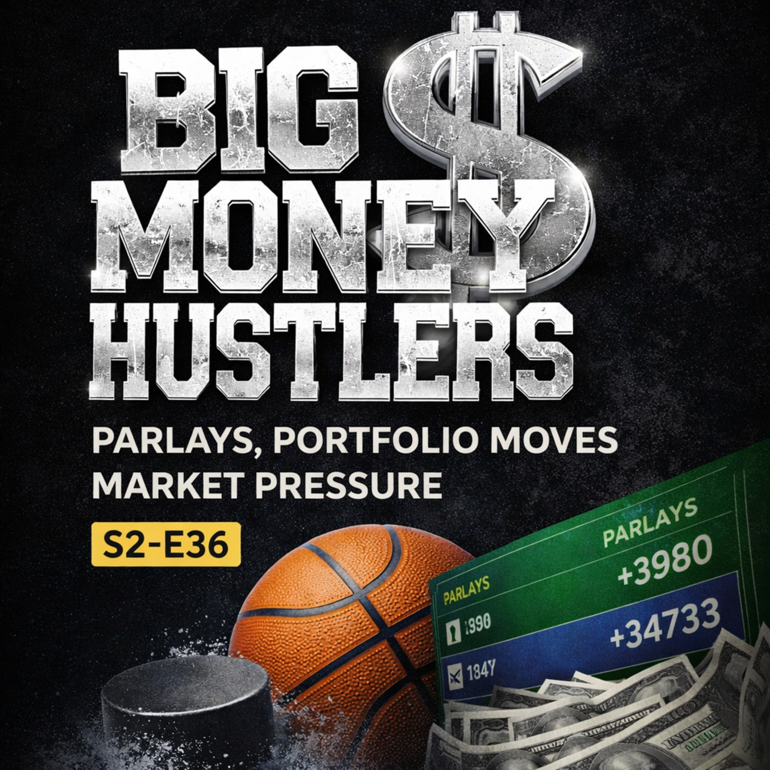 S2-E36 Parlays, Portfolio Moves & Market Pressure | Big Money Hustlers episode artwork