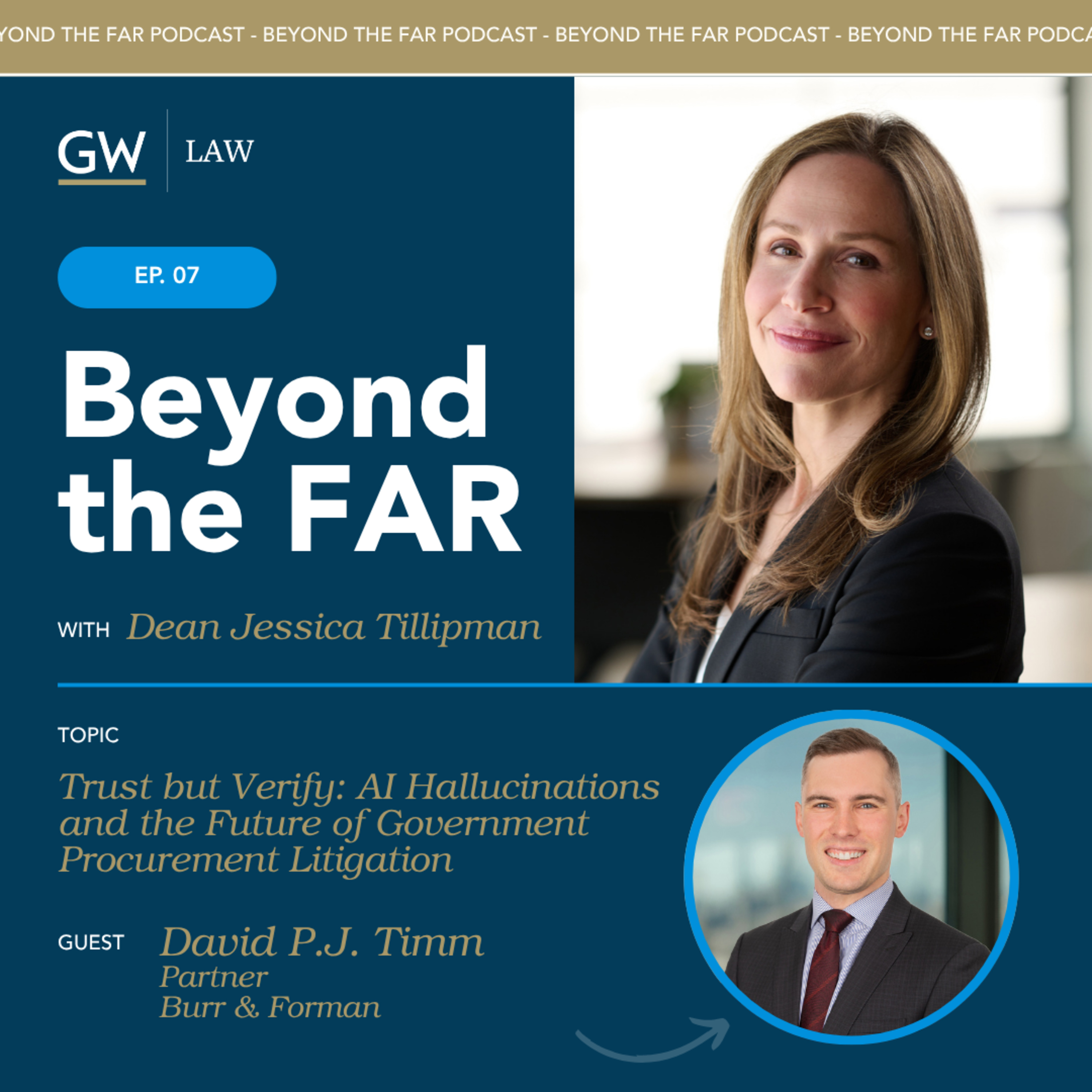 Trust but Verify: AI Hallucinations and the Future of Government Procurement Litigation episode artwork
