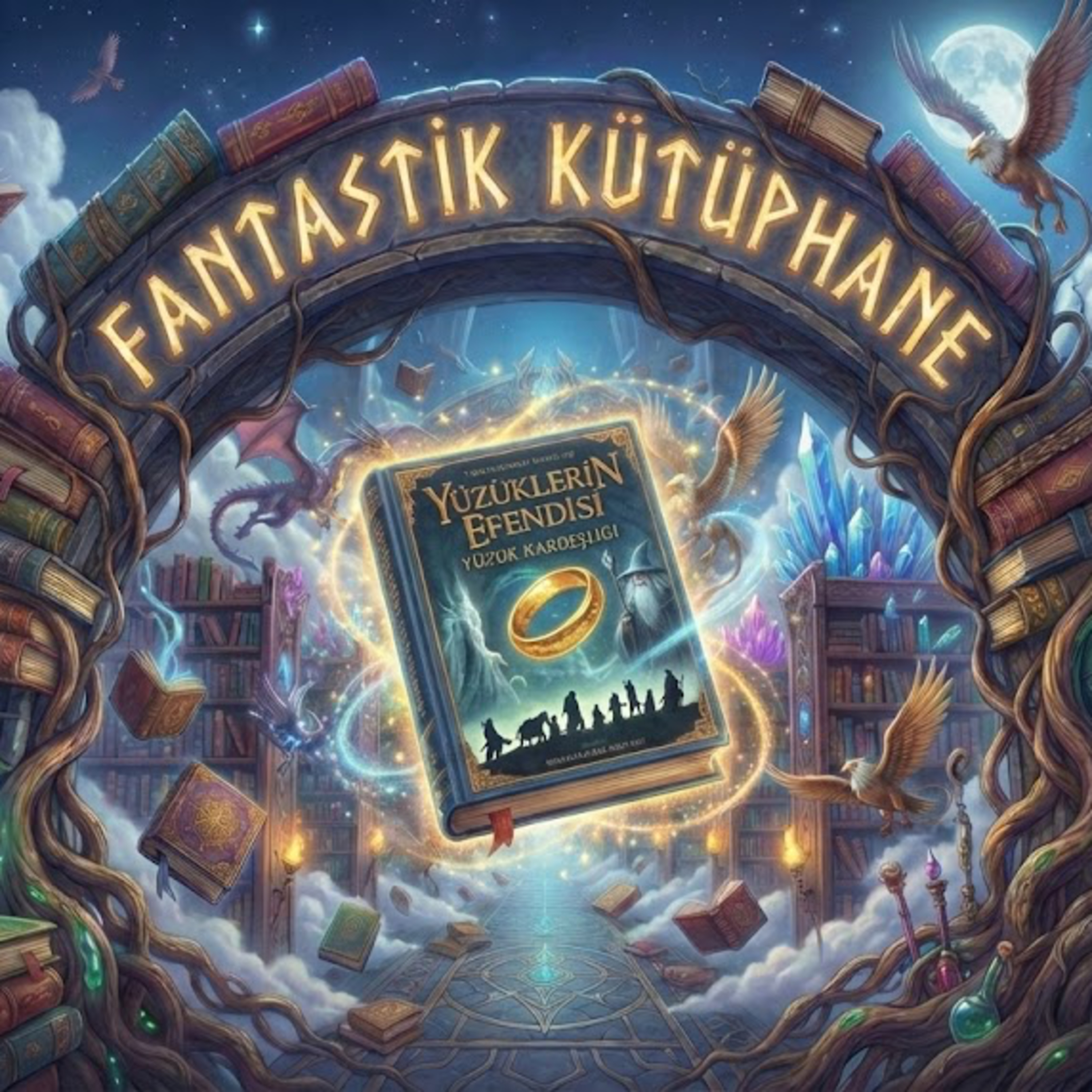 Fantastik Kütüphane - Yüzüklerin Efendisi - Yüzük Kardeşliği - 1. Kitap episode artwork