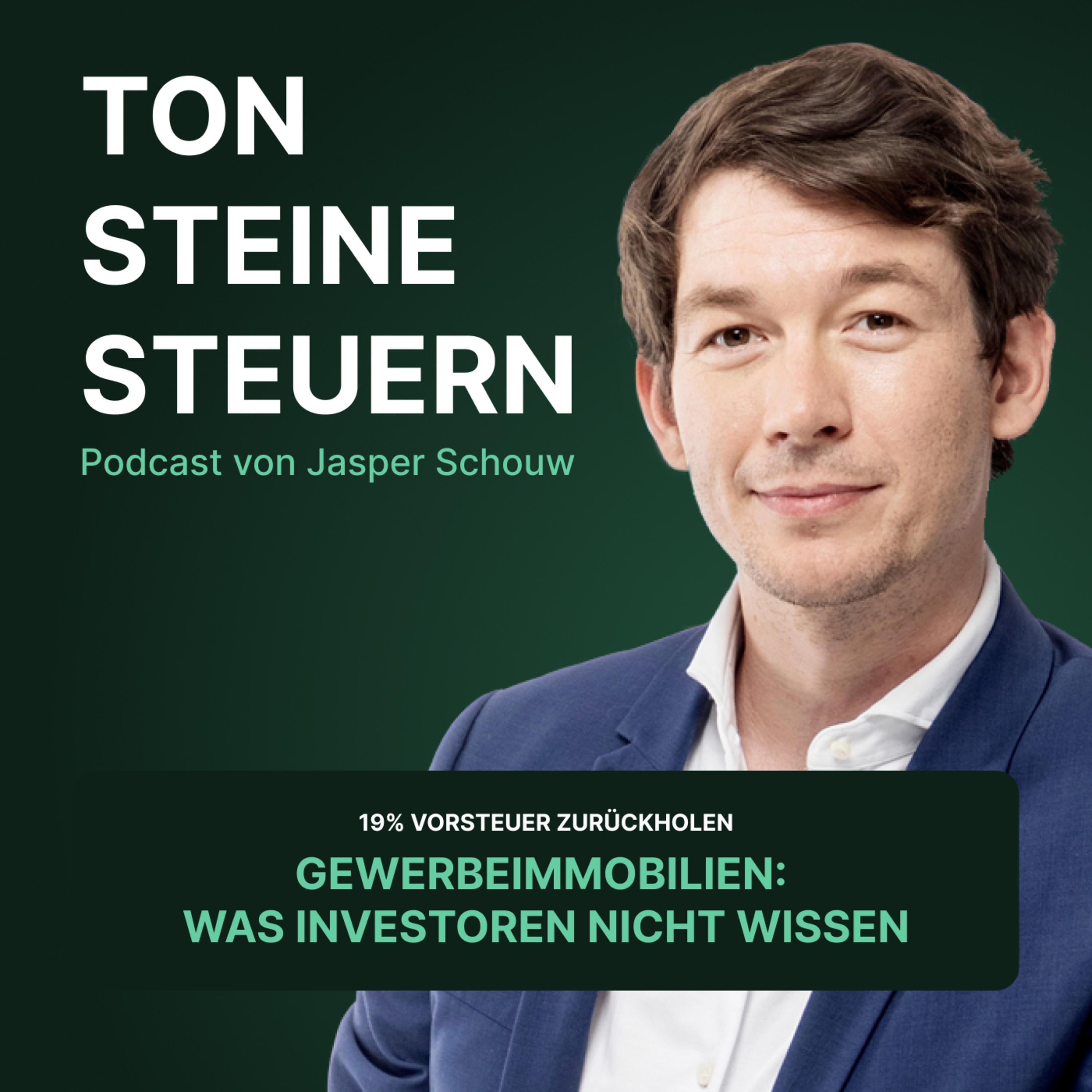 19% Vorsteuer zurückholen bei Gewerbeimmobilien | Was Investoren nicht wissen | Ton Steine Steuern episode artwork