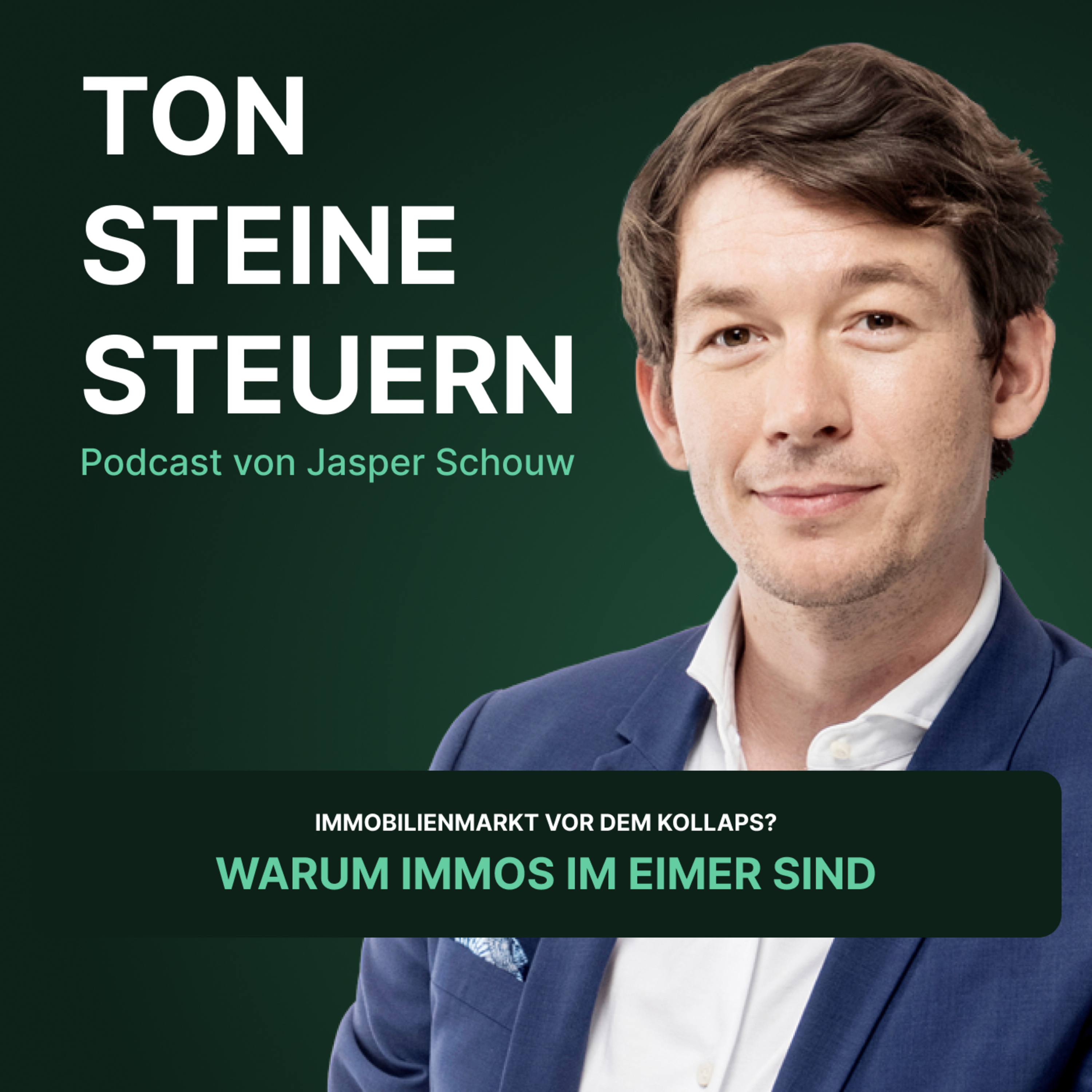 Ton Steine Steuern: Immobilienmarkt vor dem Kollaps? Warum Immobilien im Eimer sind! | Podcast | Ton Steine Steuern episode artwork