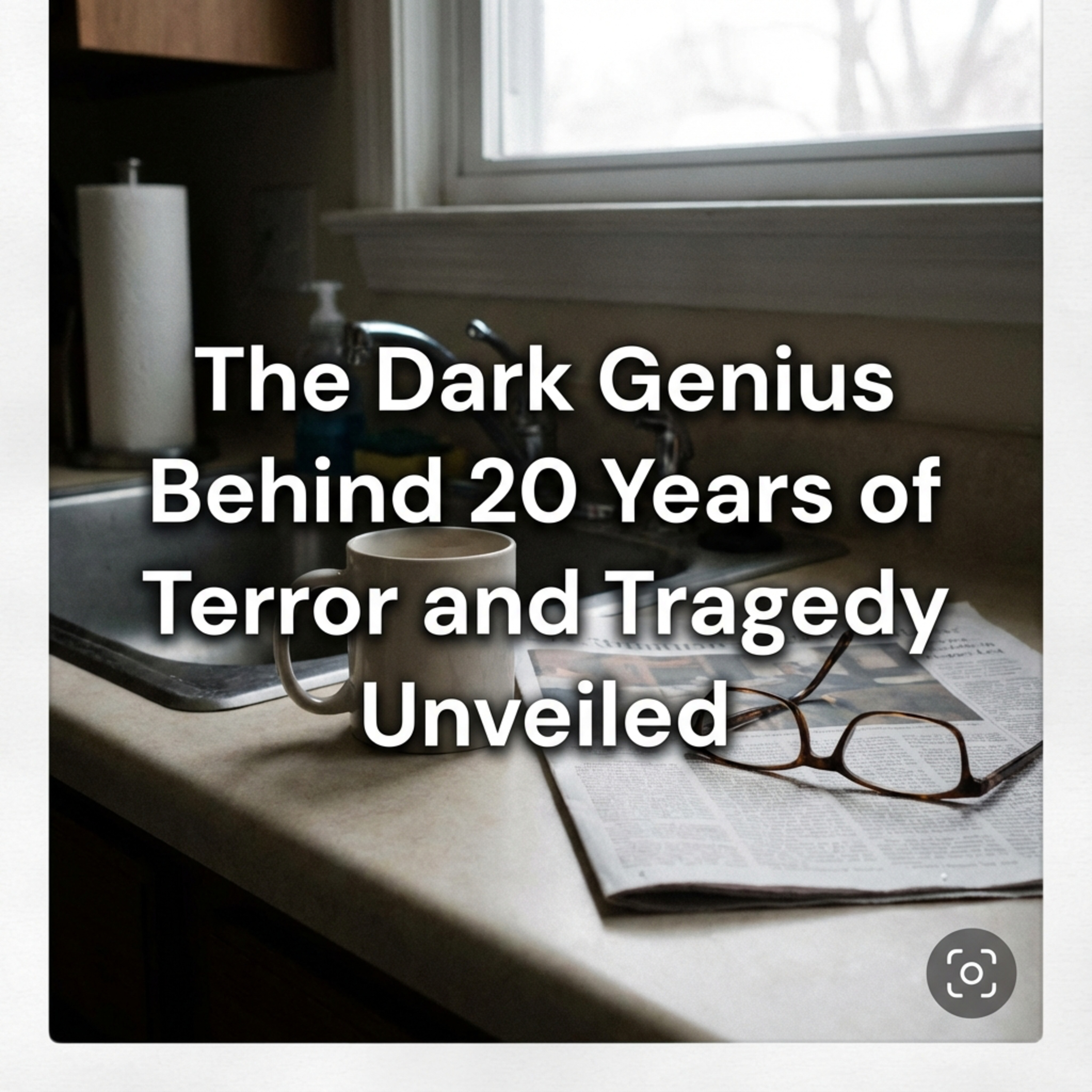 The Dark Genius Behind 20 Years of Terror and Tragedy Unveiled episode artwork