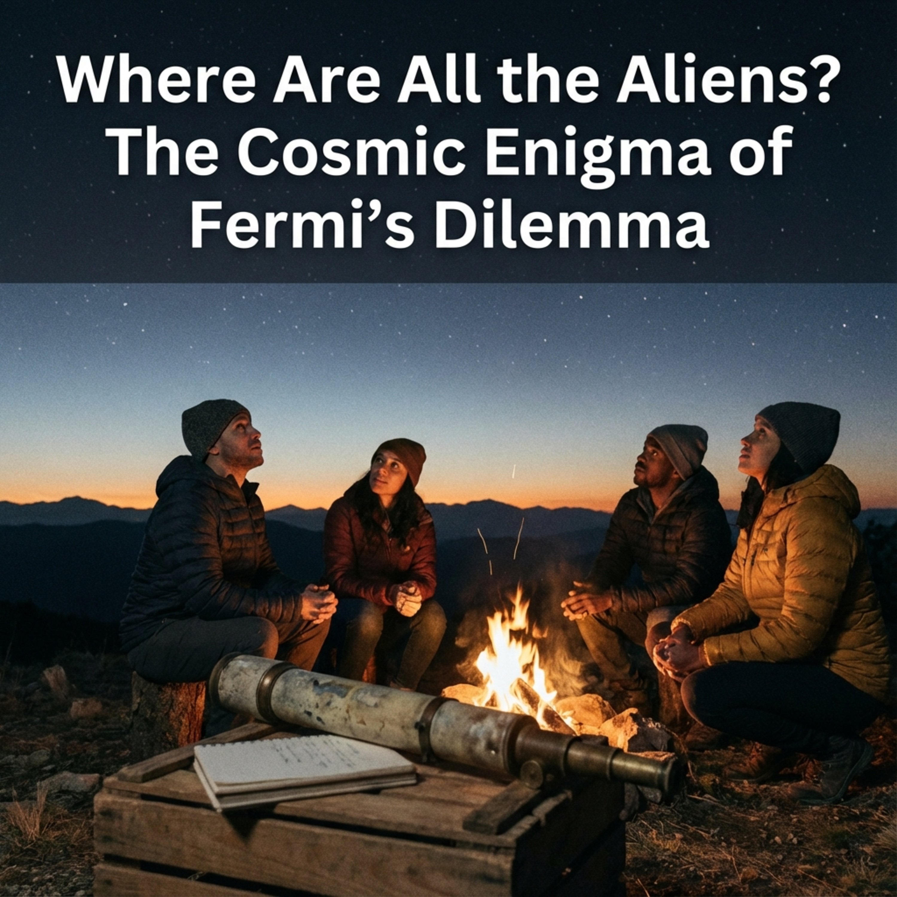 Where Are All the Aliens? The Cosmic Enigma of Fermi's Dilemma episode artwork
