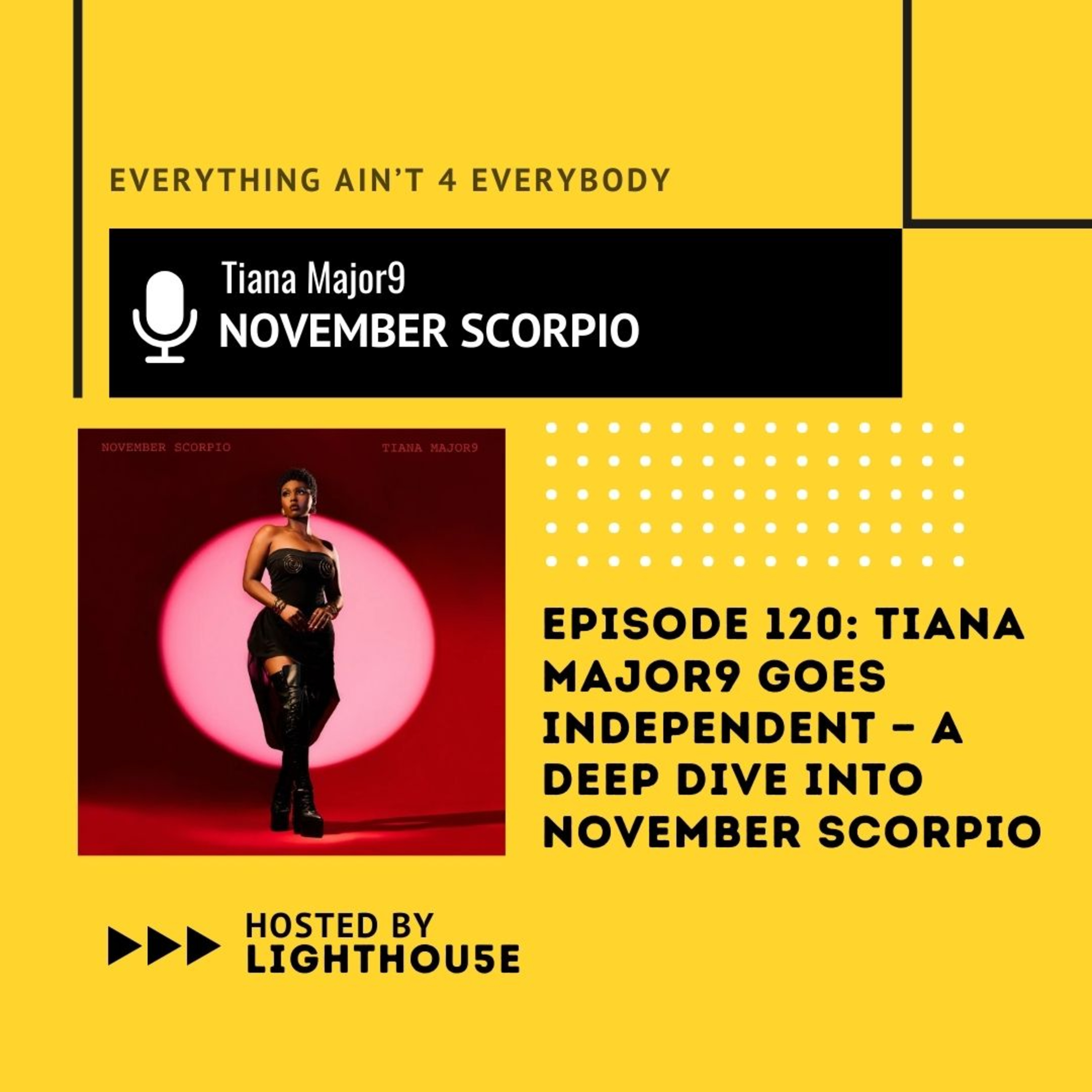 Tiana Major9 Goes Independent — A Deep Dive into November Scorpio episode artwork
