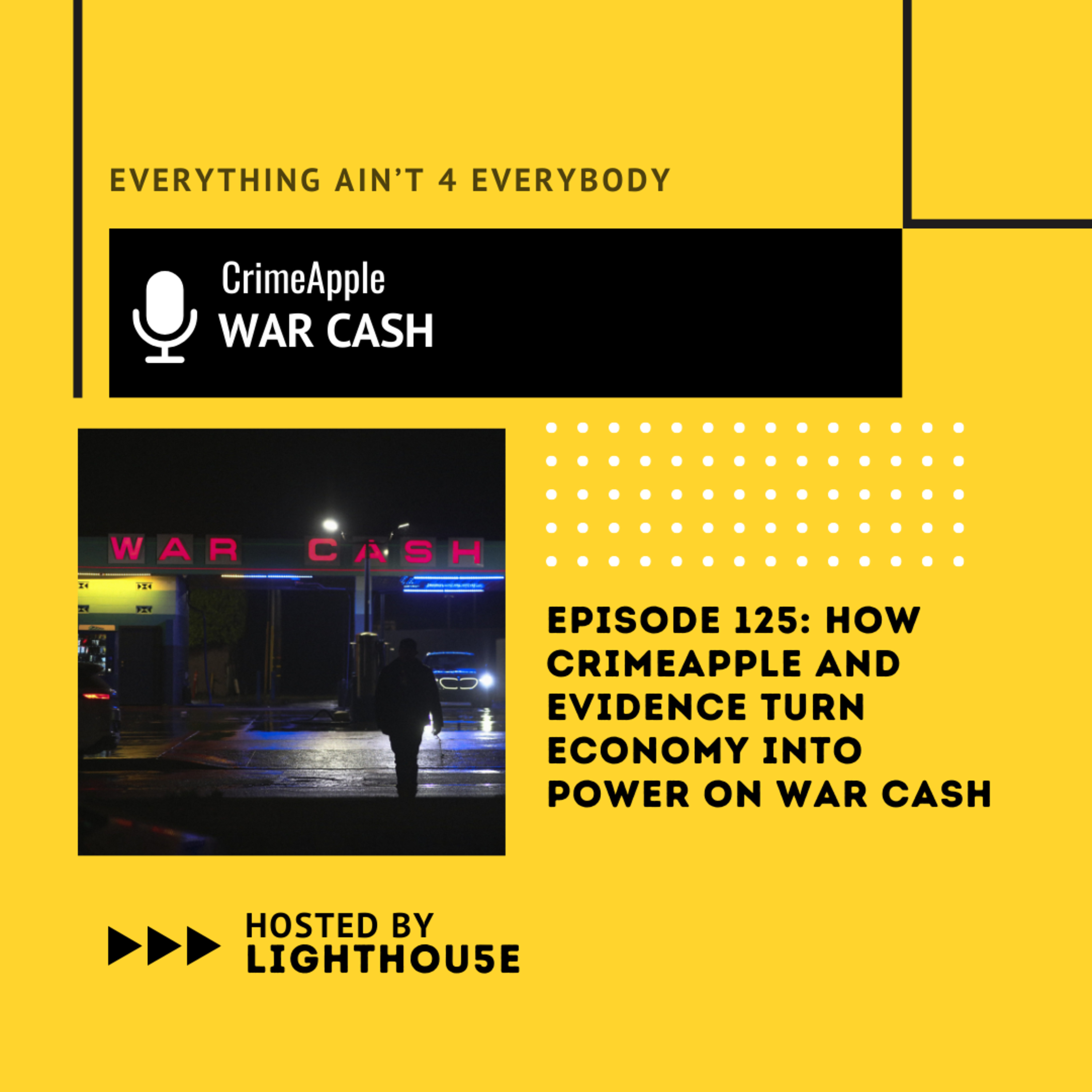 How CRIMEAPPLE and Evidence Turn Economy Into Power on War Cash episode artwork