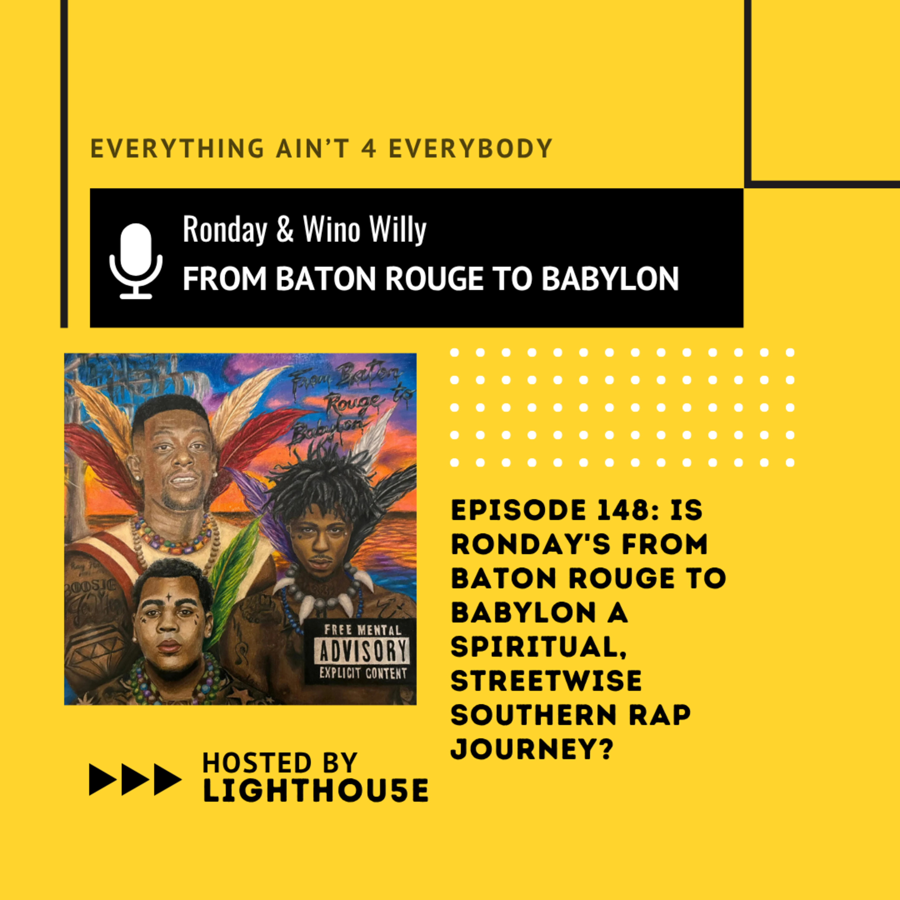 Is Ronday's From Baton Rouge to Babylon A Spiritual, Streetwise Southern Rap Journey? episode artwork
