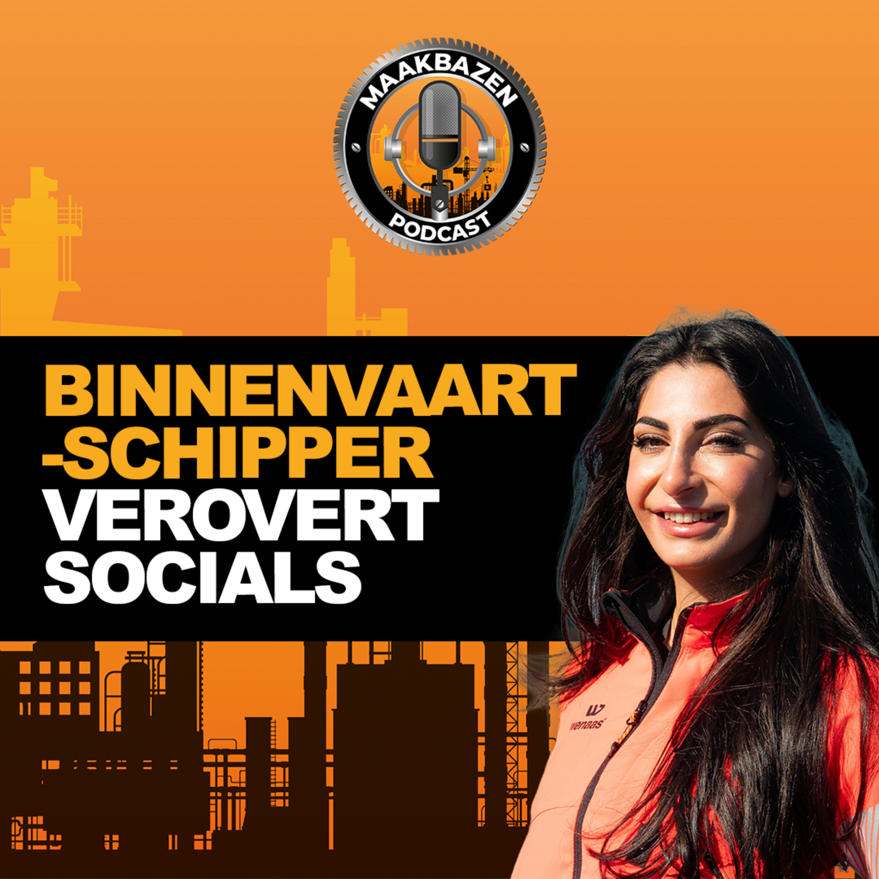 #13 Maakbazin Liana Engibarjan | Binnenvaartschipper verovert socials episode artwork
