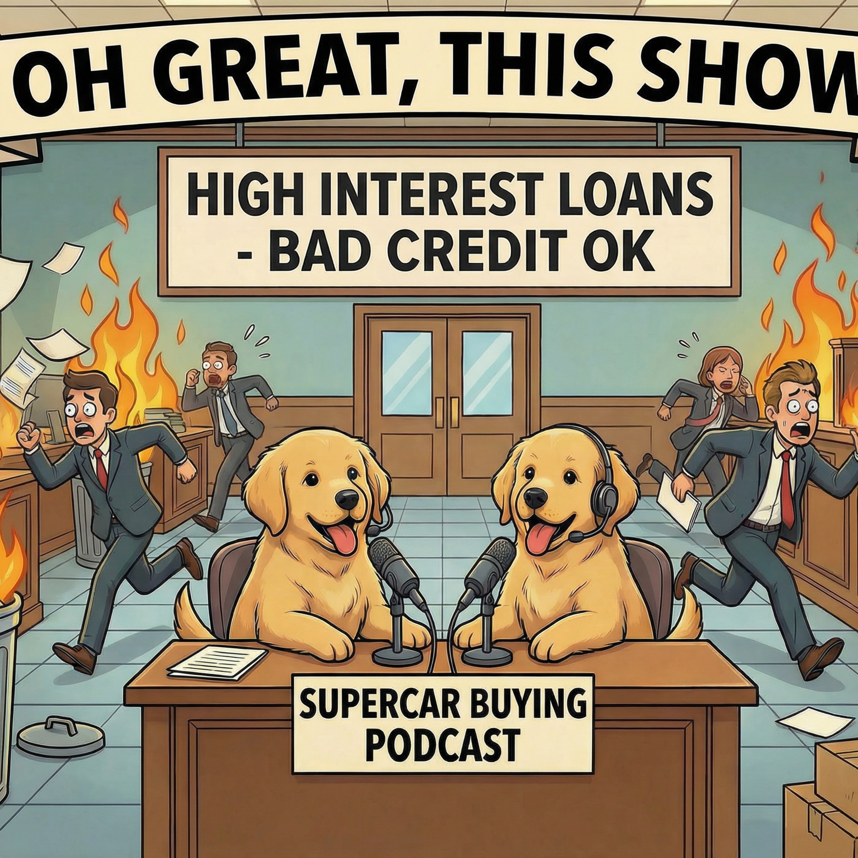 Big Dudes, Bigger Payments - The Story of Buying Supercars - Oh Great This Show episode artwork