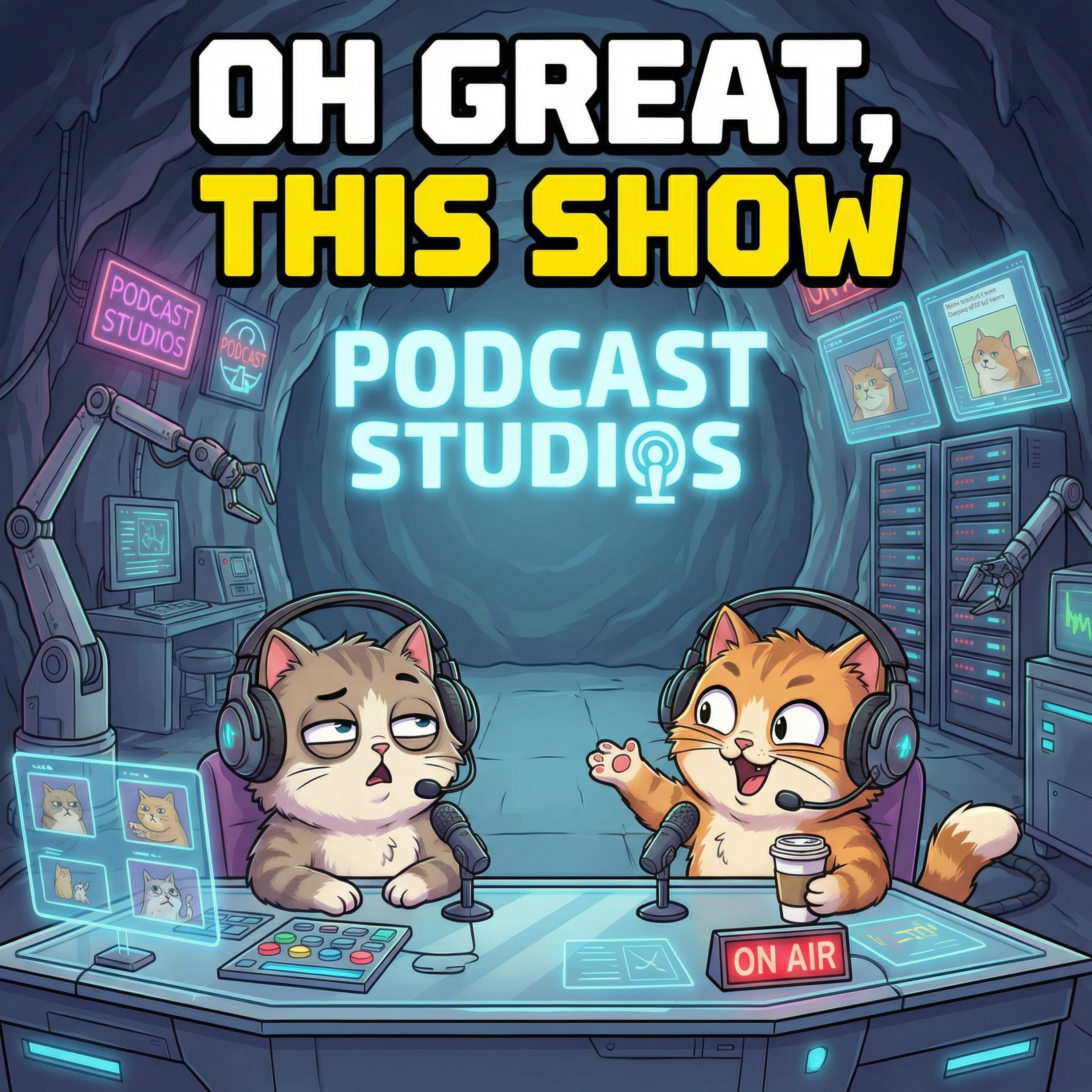 New Studio, New Team, Bigger Guests? | Oh Great, This Show Levels Up episode artwork