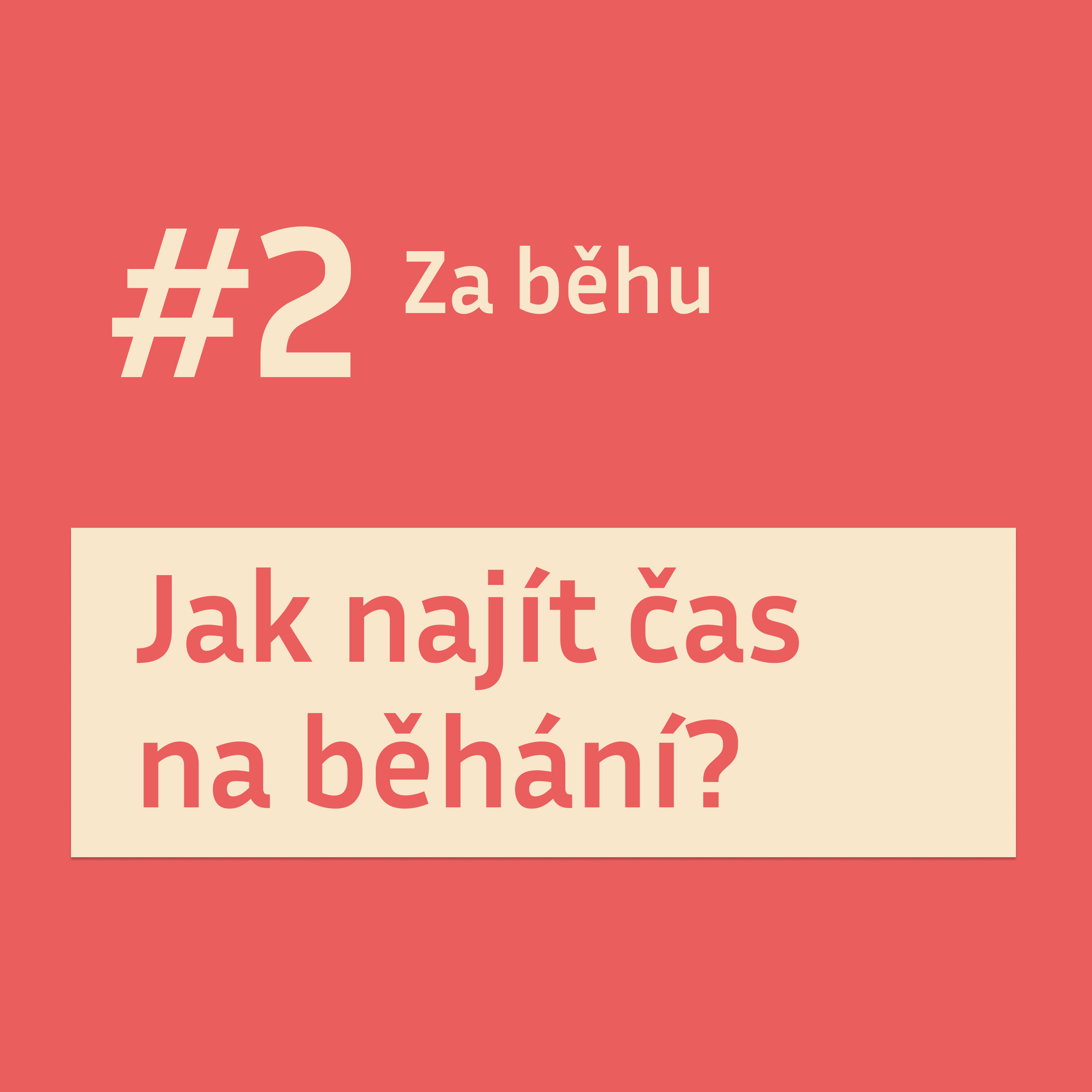 2# Jak najít čas na běhání? episode artwork