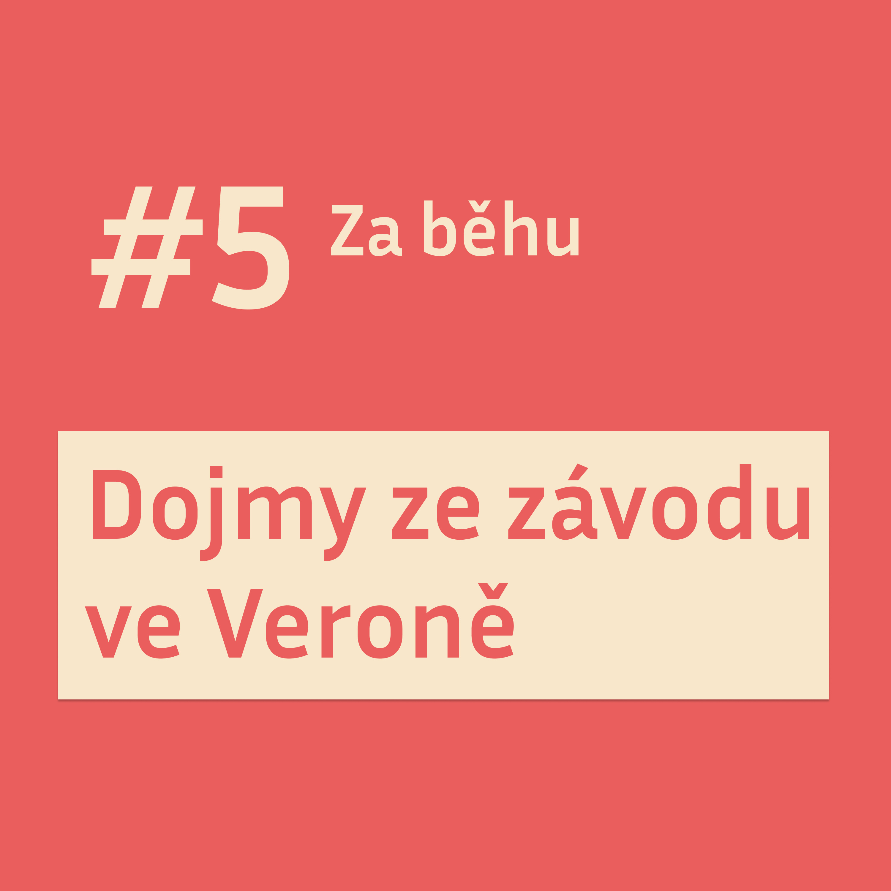 #5 Závod ve Veroně – Jaké to bylo? episode artwork