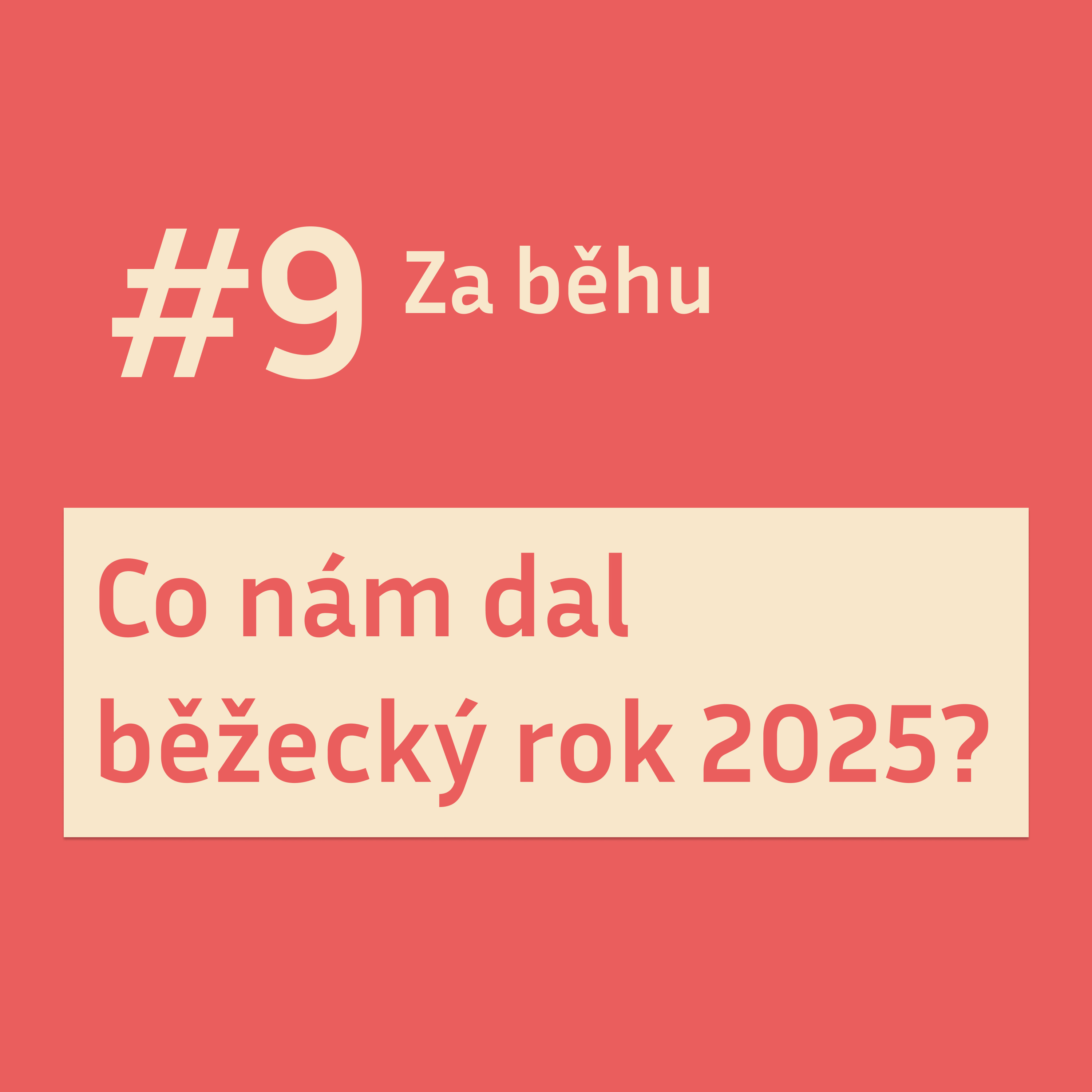 #9 Co nám dal běžecký rok 2025? episode artwork