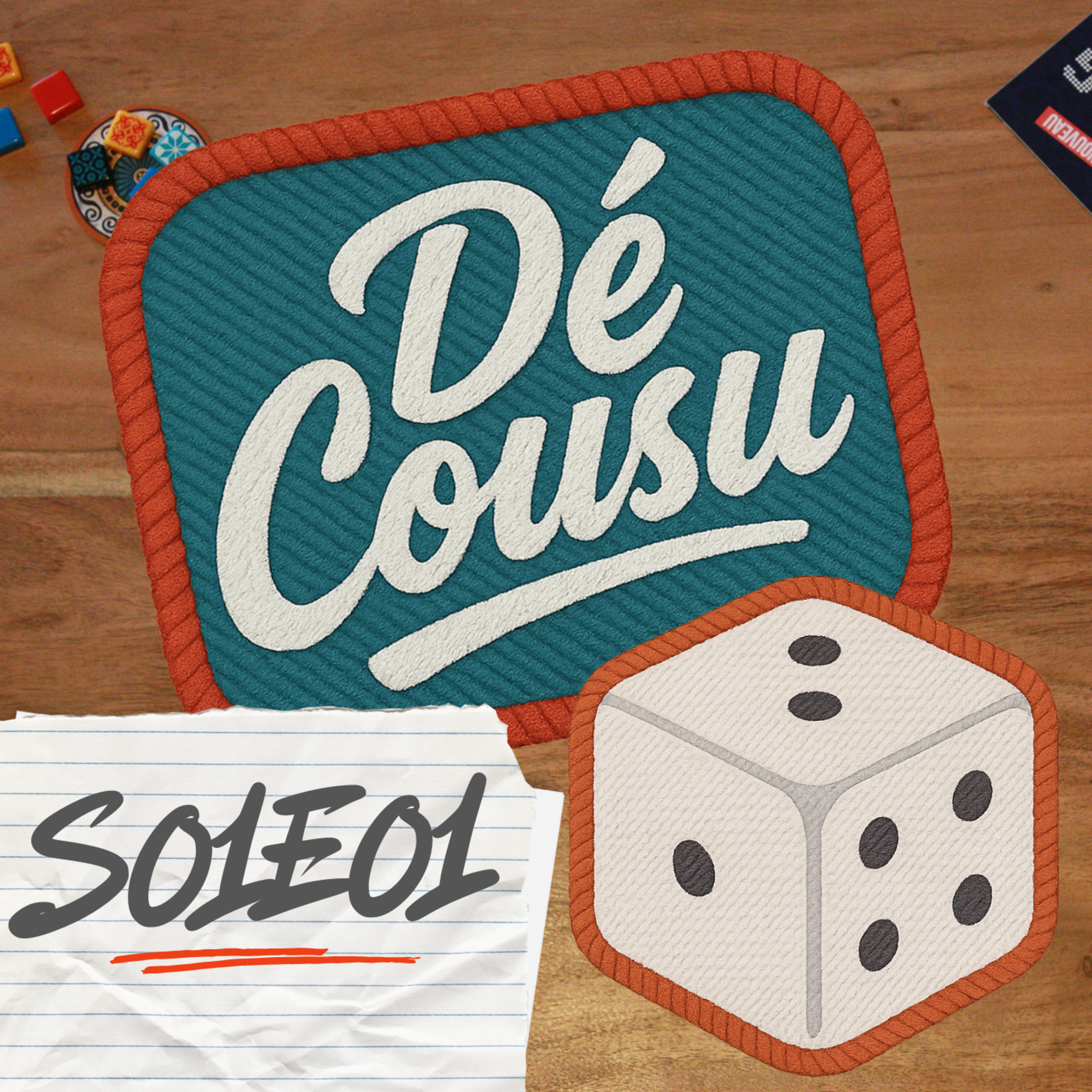 Dé Cousu - Ludum.fr - Le Podcast Ludique !
