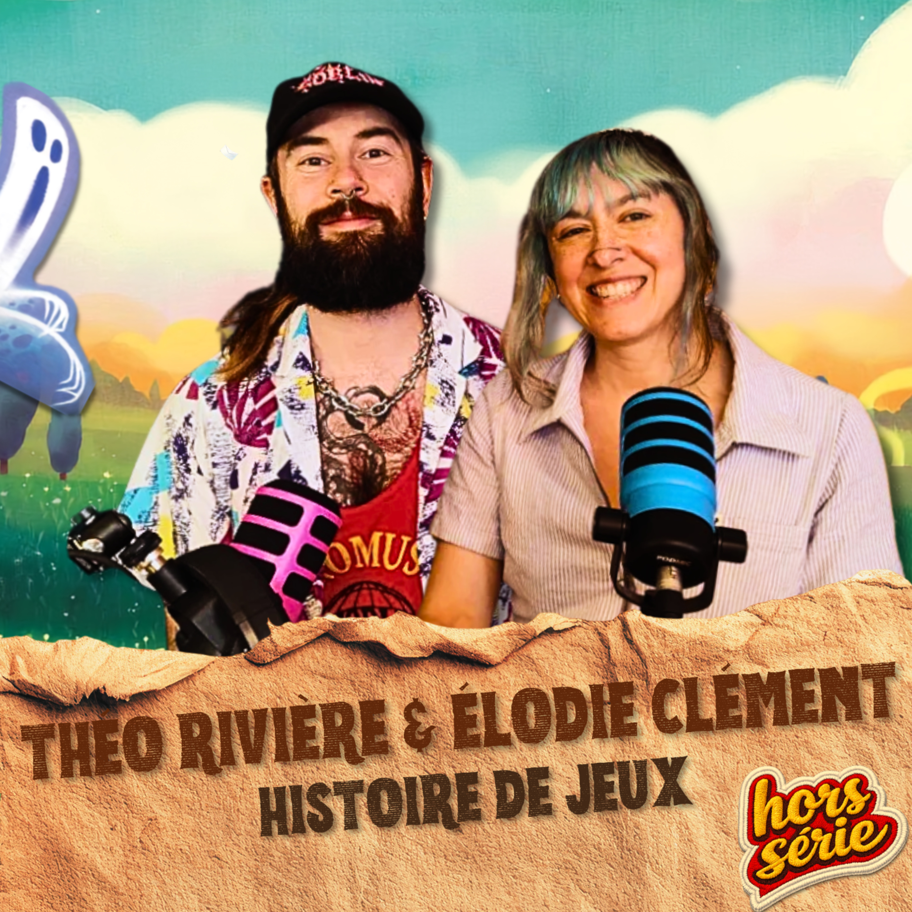 Théo Rivière & Élodie Clément sont dans Histoire de Jeux ! 