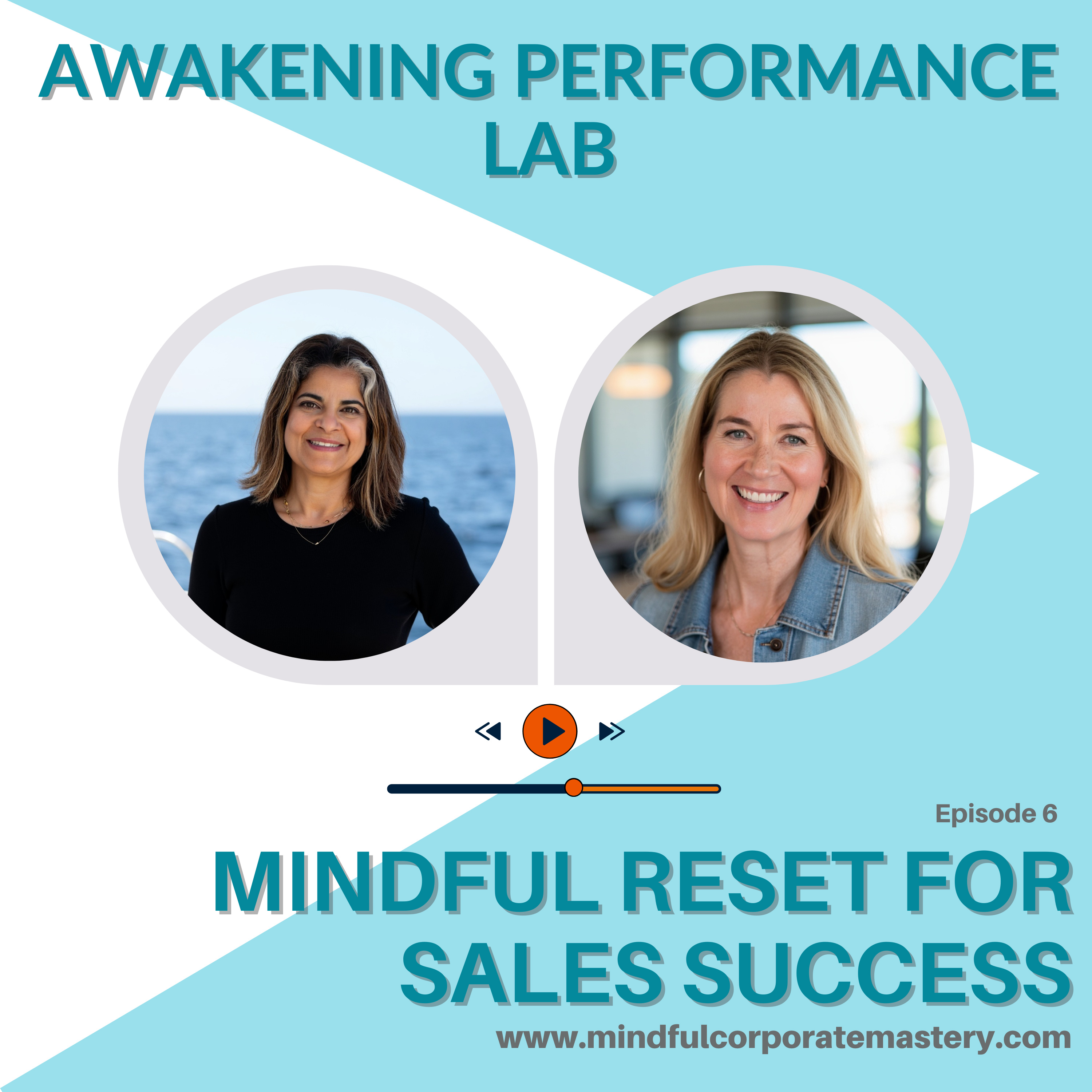 Not Focused Before Your Next Sales Call? 9-Minute Reset for Your Mind to Show Up Confident episode artwork