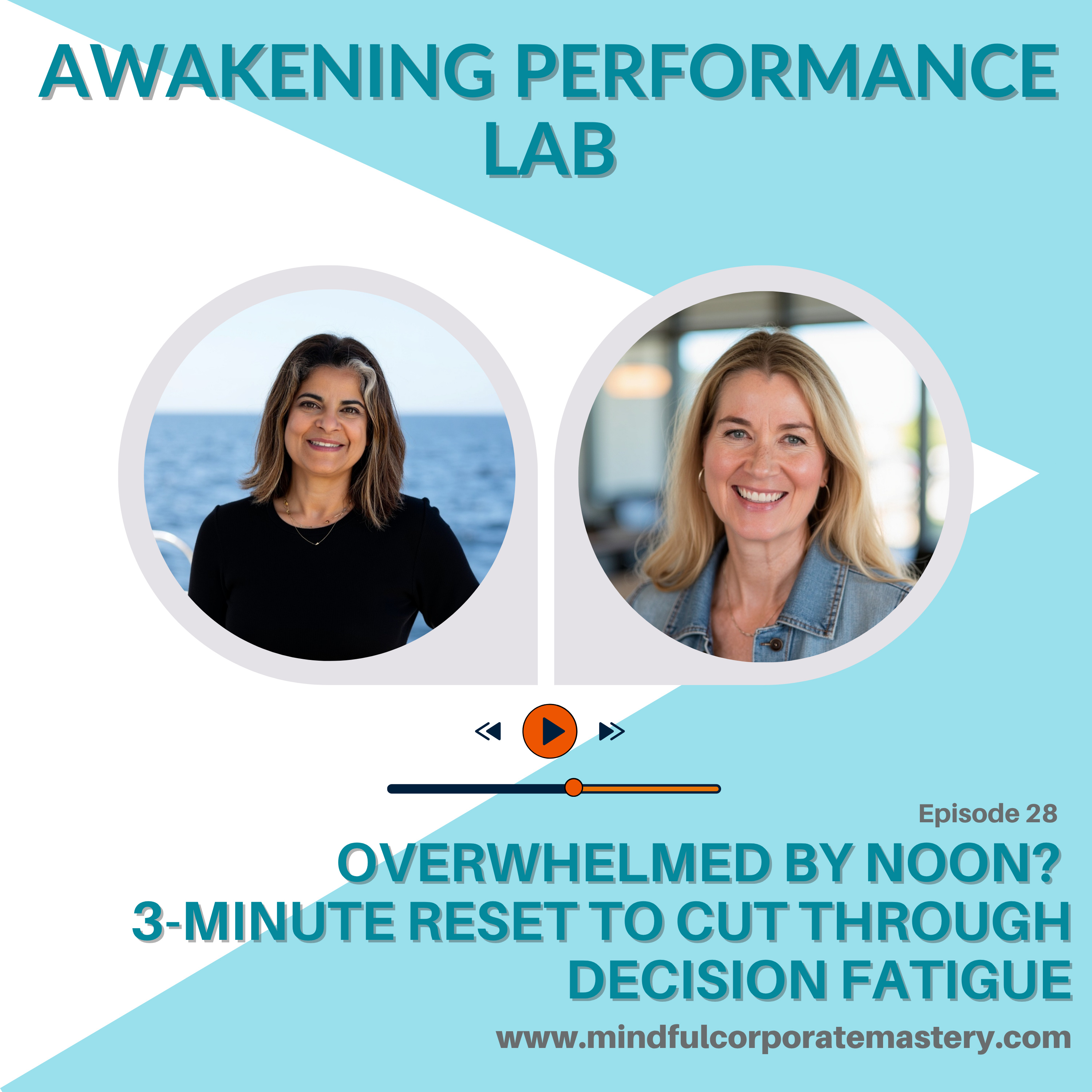 Overwhelmed by Noon? 3-Minute Reset to Cut Through Decision Fatigue episode artwork