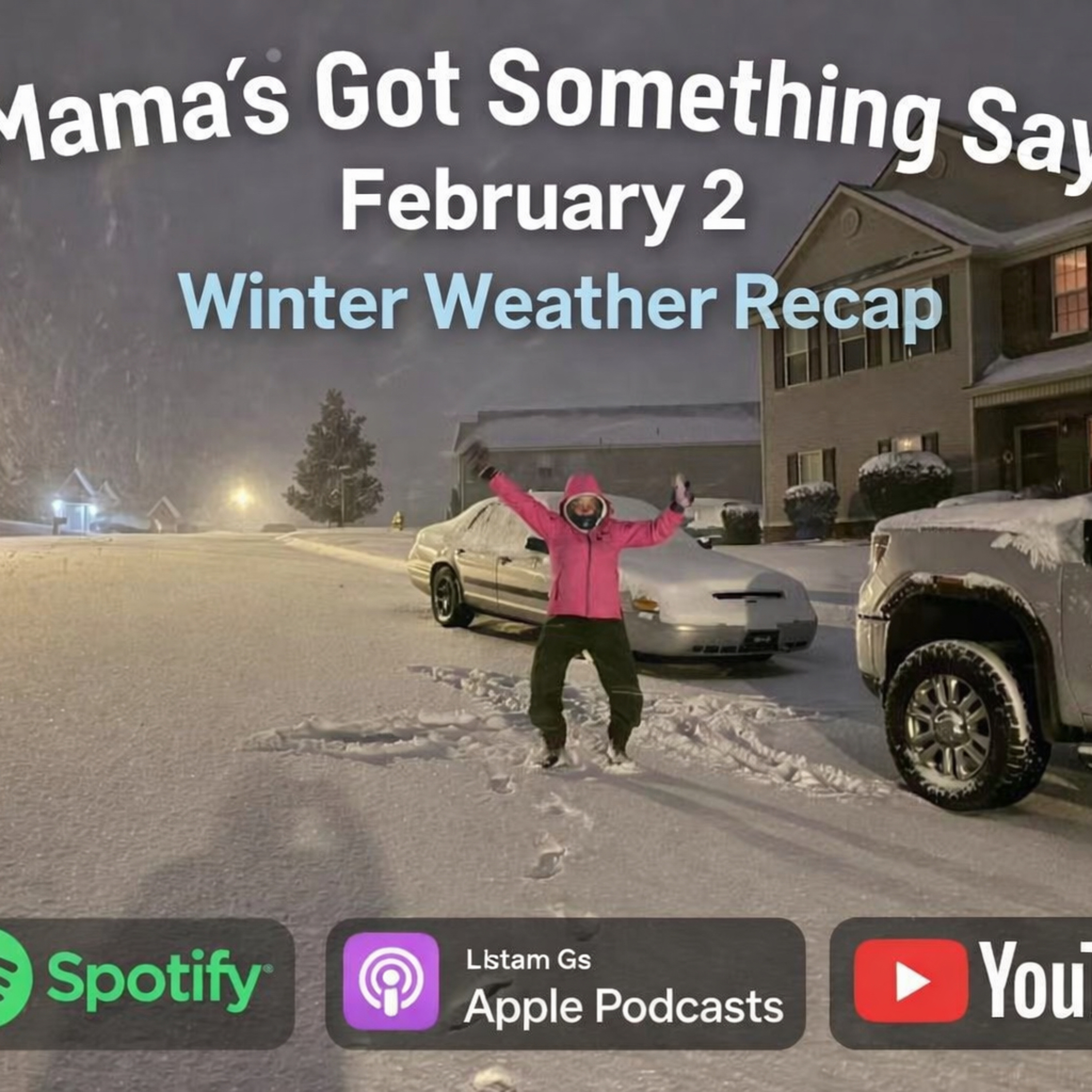 Winter weather recap episode artwork