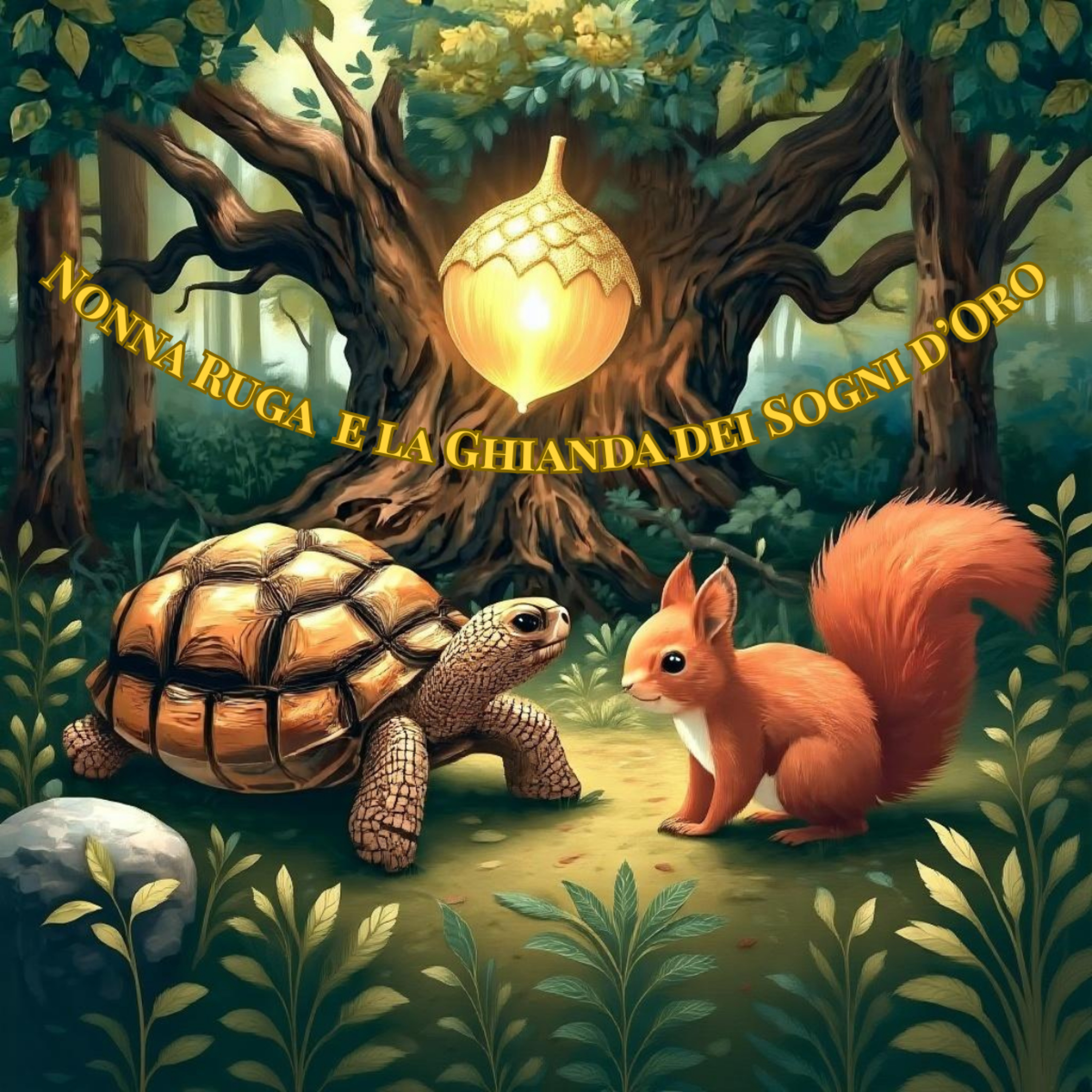 Nonna Ruga e la Ghianda dei Sogni d’Oro – favola della buonanotte
