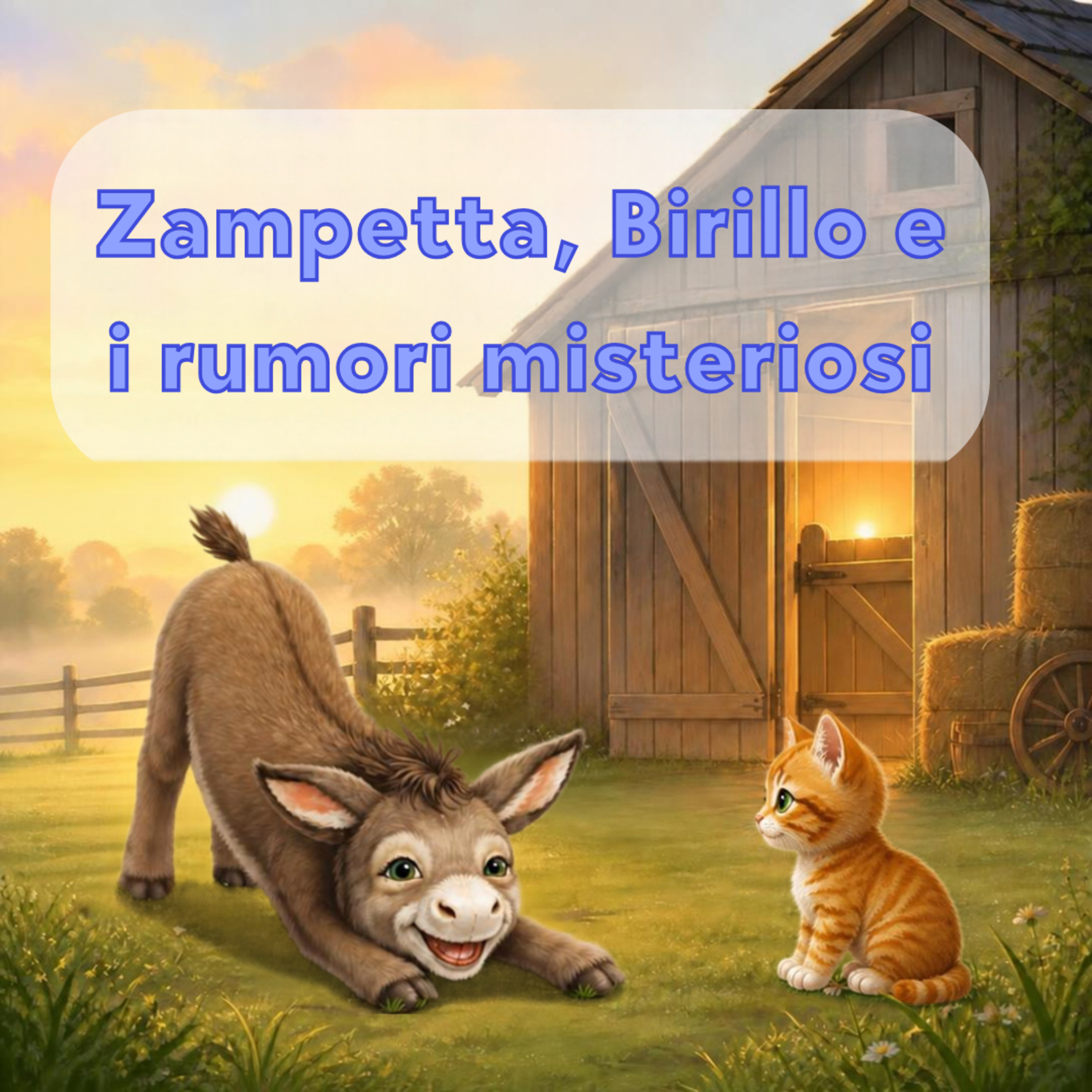 Zampetta, Birillo e i rumori misteriosi - Storia della buonanotte