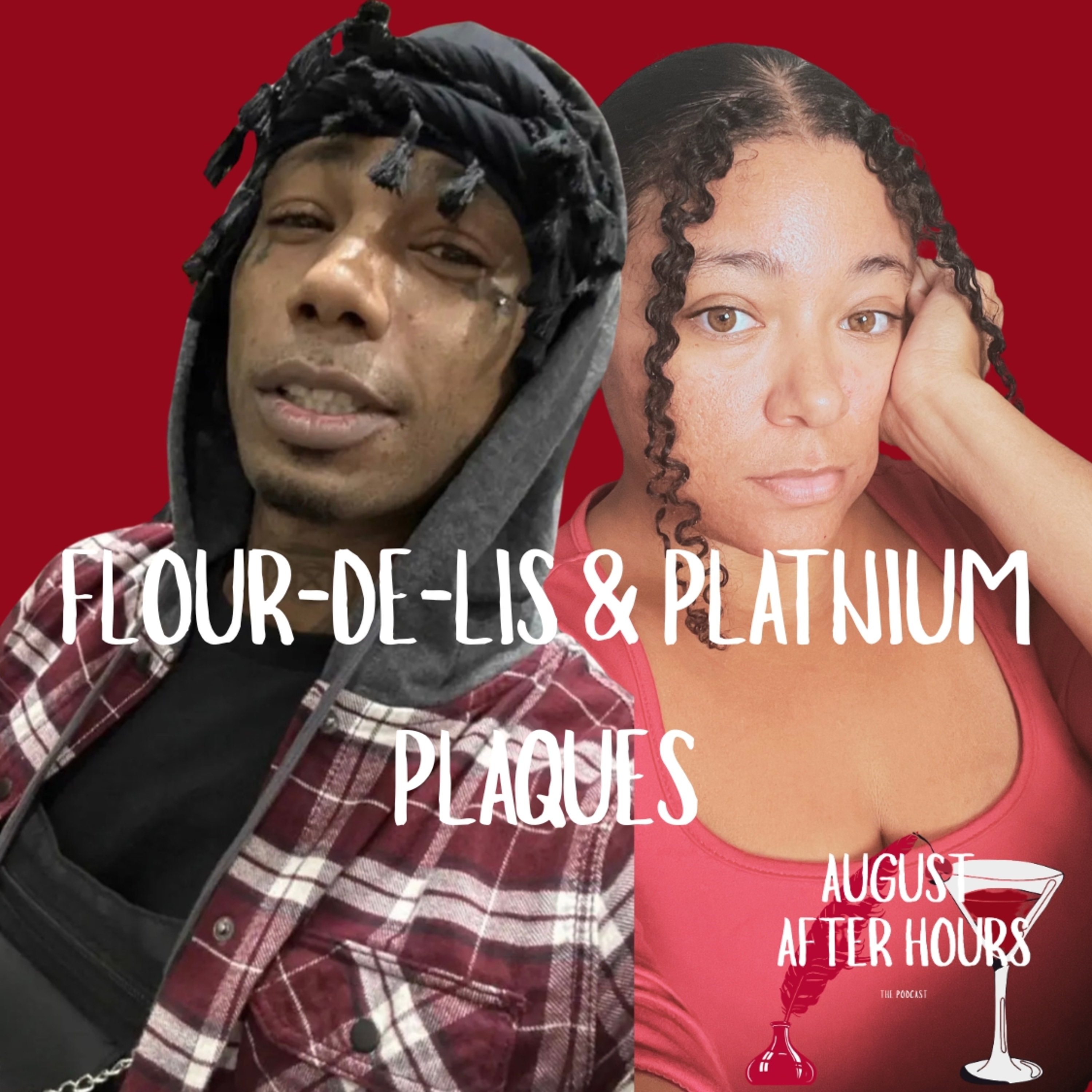 Flour-de-lis & PLATINIUM Plaques