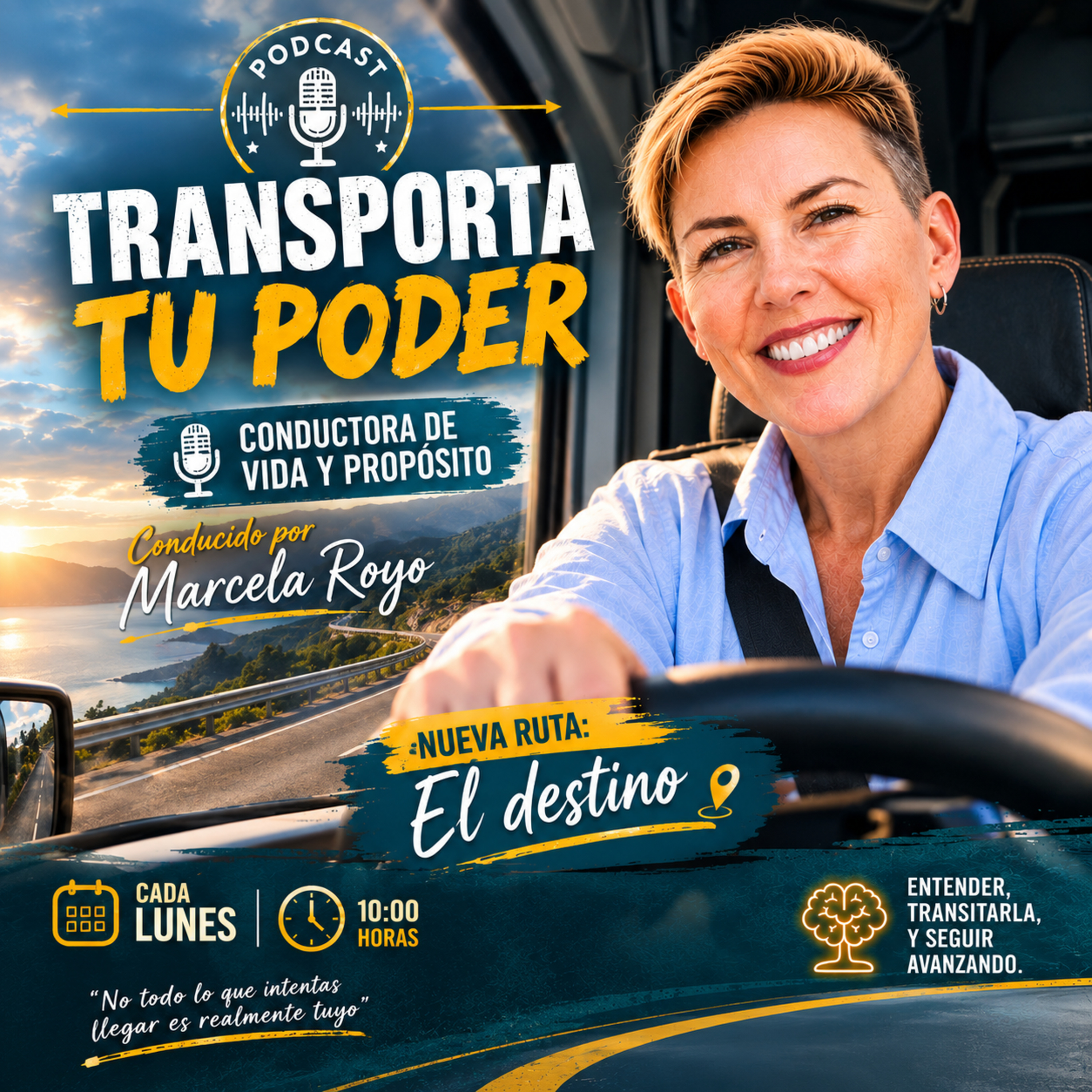 Portada de Transporta tu POder: Lo que la carretera no habla